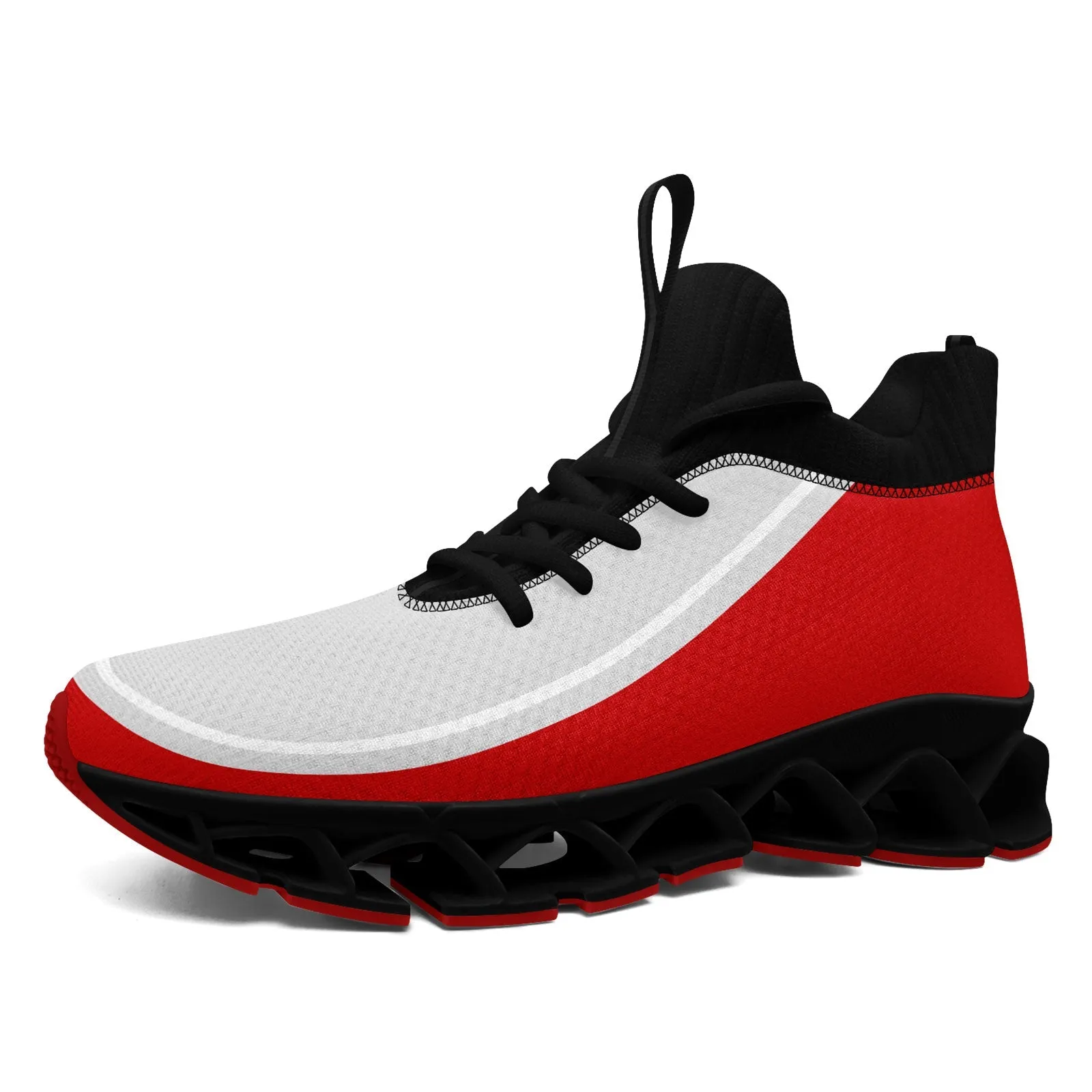 Corporate Gifts,Custom Red Gray Maxsoul Shoes Personalized Sneaker FN030XD-D020388-21
