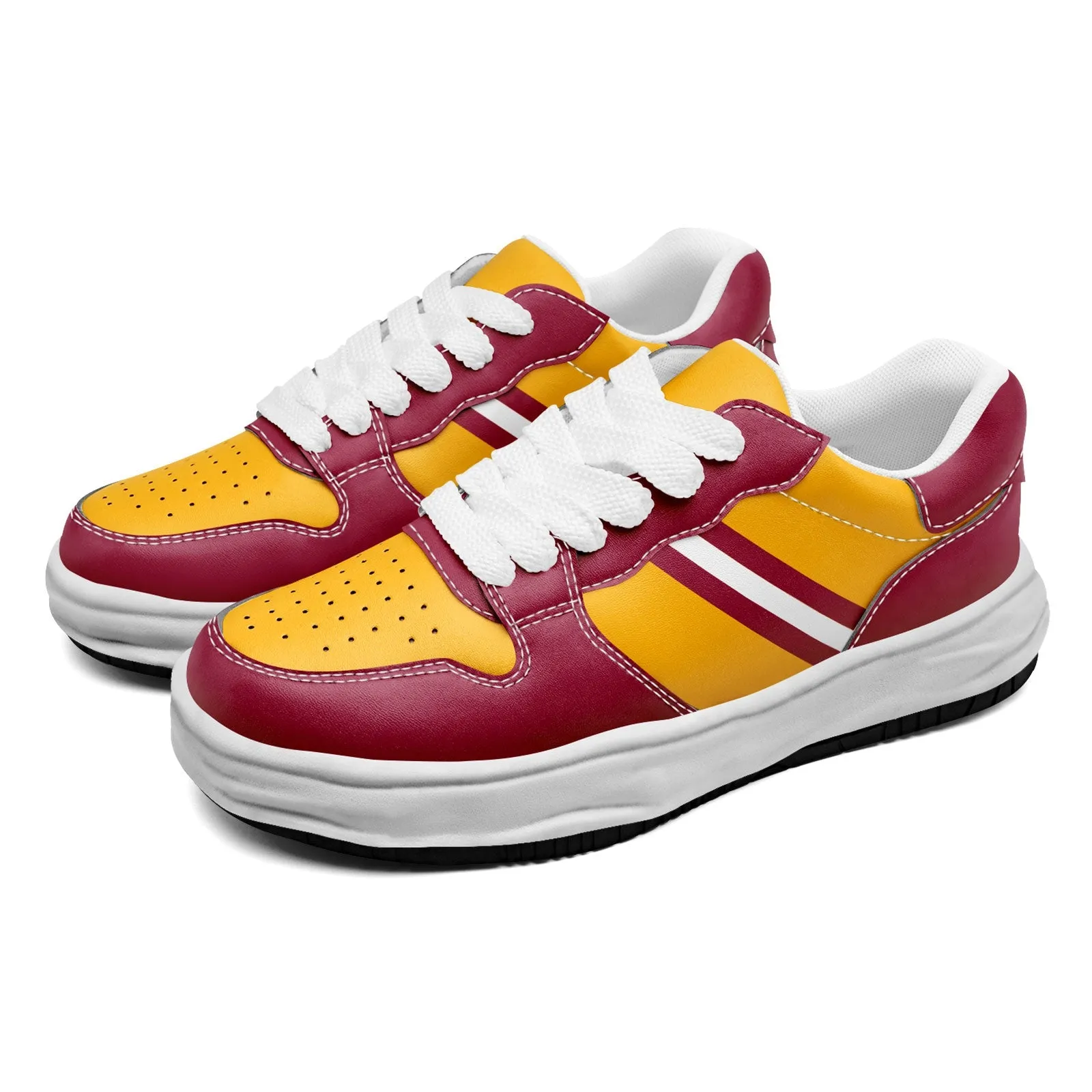 Corporate Gifts,Custom Red Yellow Arizona Shoes Personalized Sneaker FN032-D020389-1