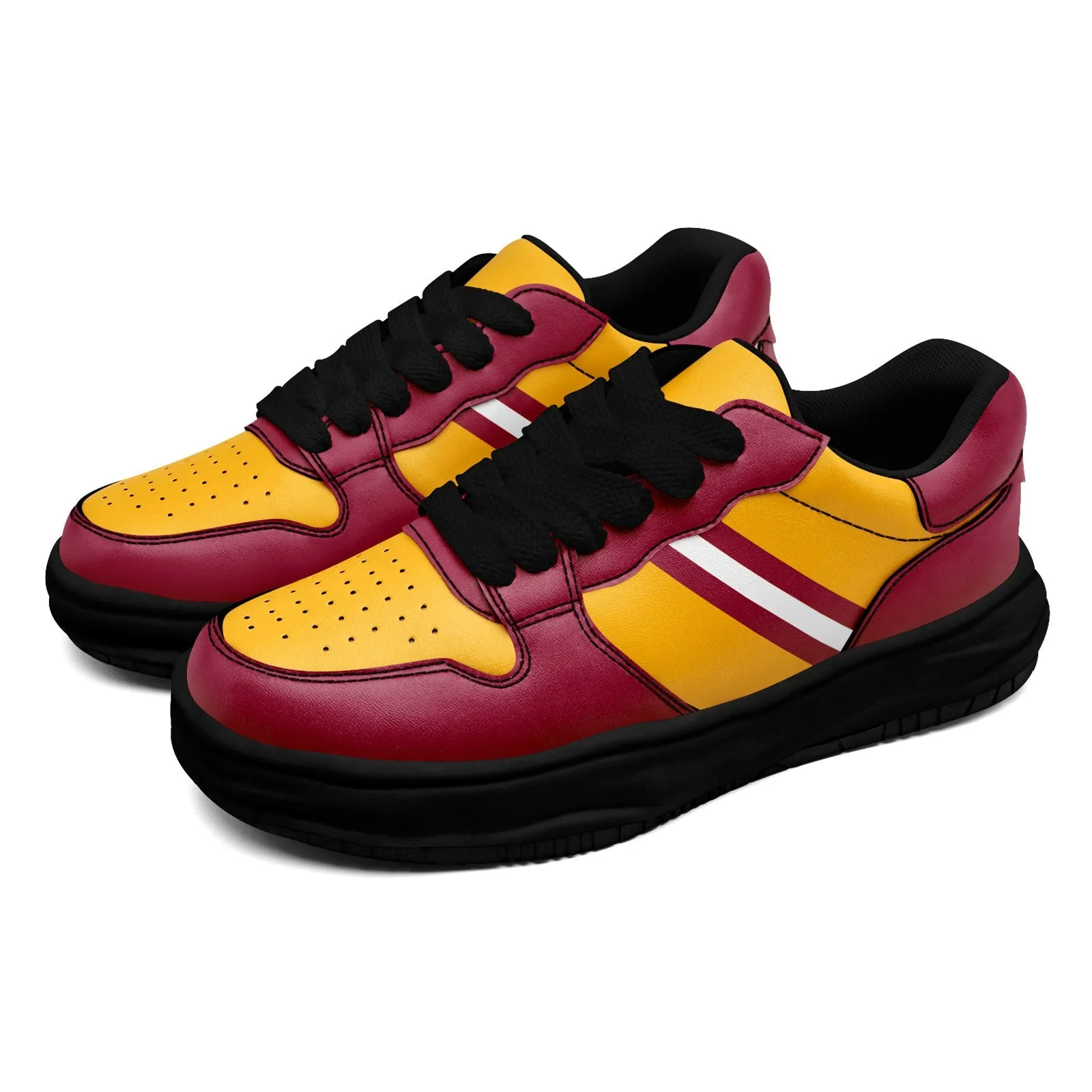 Corporate Gifts,Custom Red Yellow Arizona Shoes Personalized Sneaker FN032-D020389-1