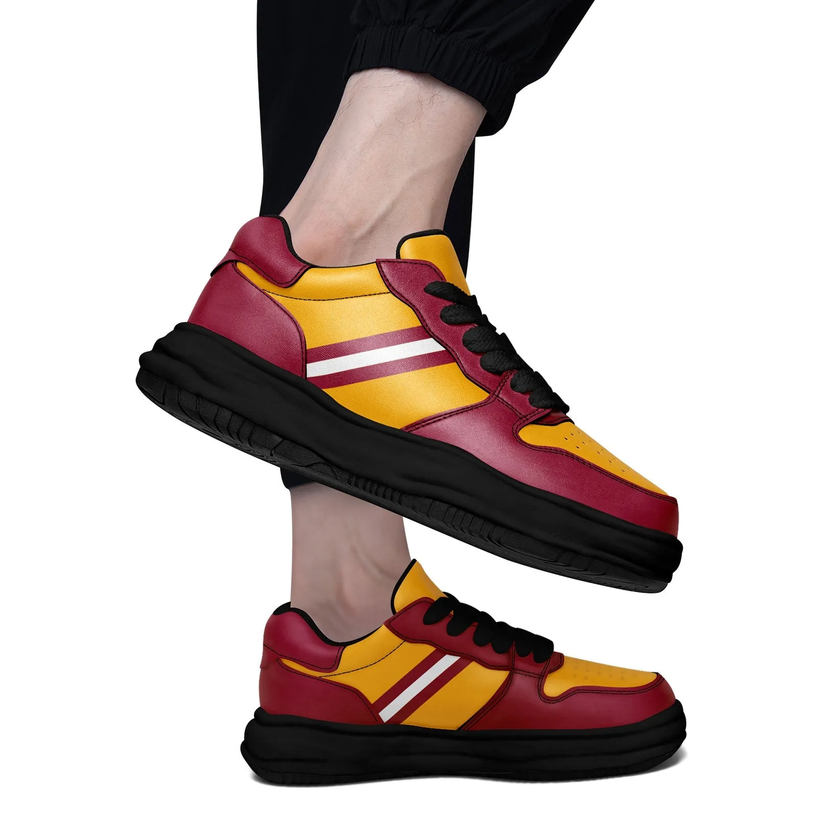 Corporate Gifts,Custom Red Yellow Arizona Shoes Personalized Sneaker FN032-D020389-1