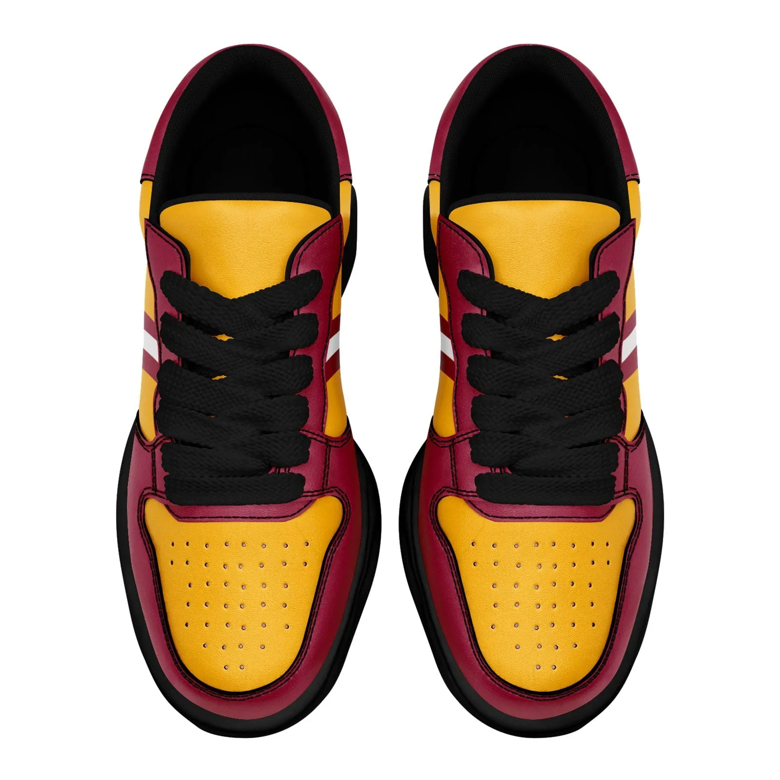 Corporate Gifts,Custom Red Yellow Arizona Shoes Personalized Sneaker FN032-D020389-1