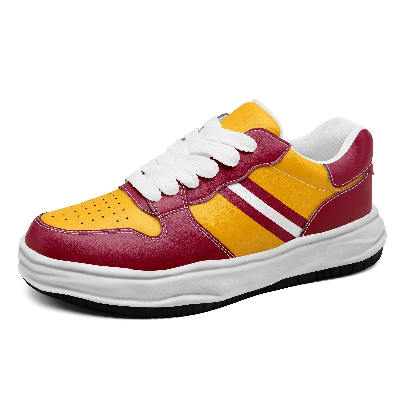 Corporate Gifts,Custom Red Yellow Arizona Shoes Personalized Sneaker FN032-D020389-1