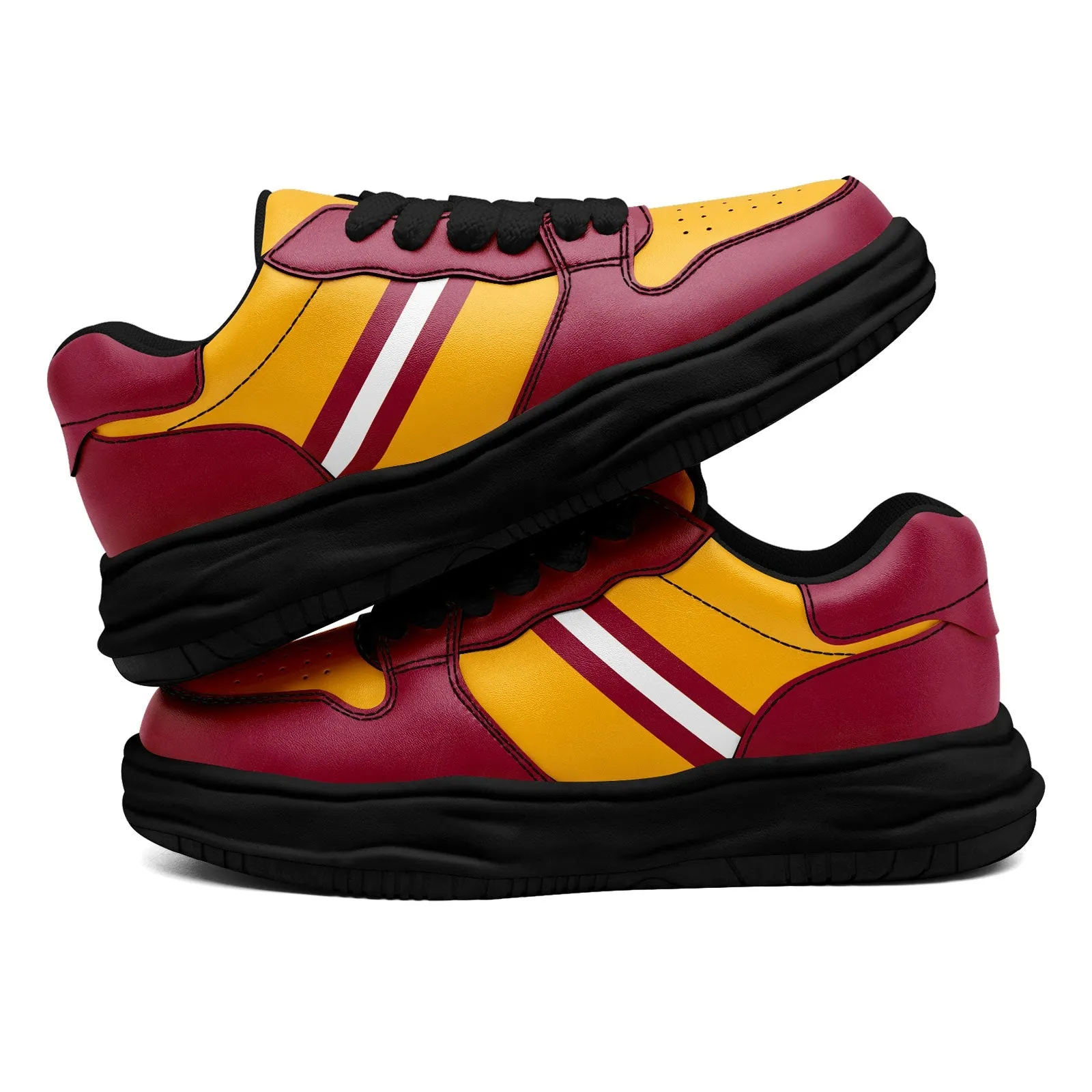 Corporate Gifts,Custom Red Yellow Arizona Shoes Personalized Sneaker FN032-D020389-1