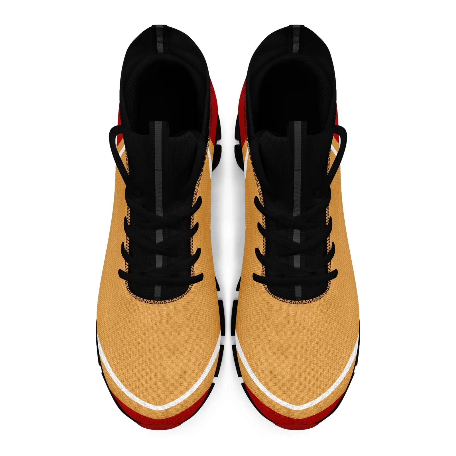 Corporate Gifts,Custom Red Yellow Maxsoul Shoes Personalized Sneaker FN030XD-D020388-11
