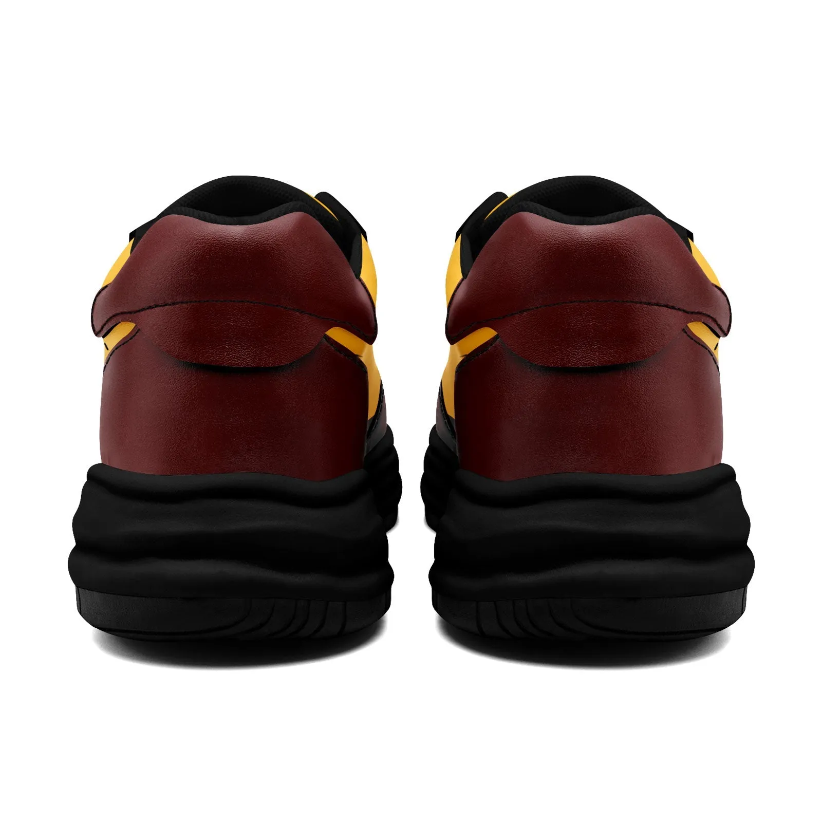 Corporate Gifts,Custom Red Yellow Washington Shoes Personalized Sneaker FN032-D020389-31