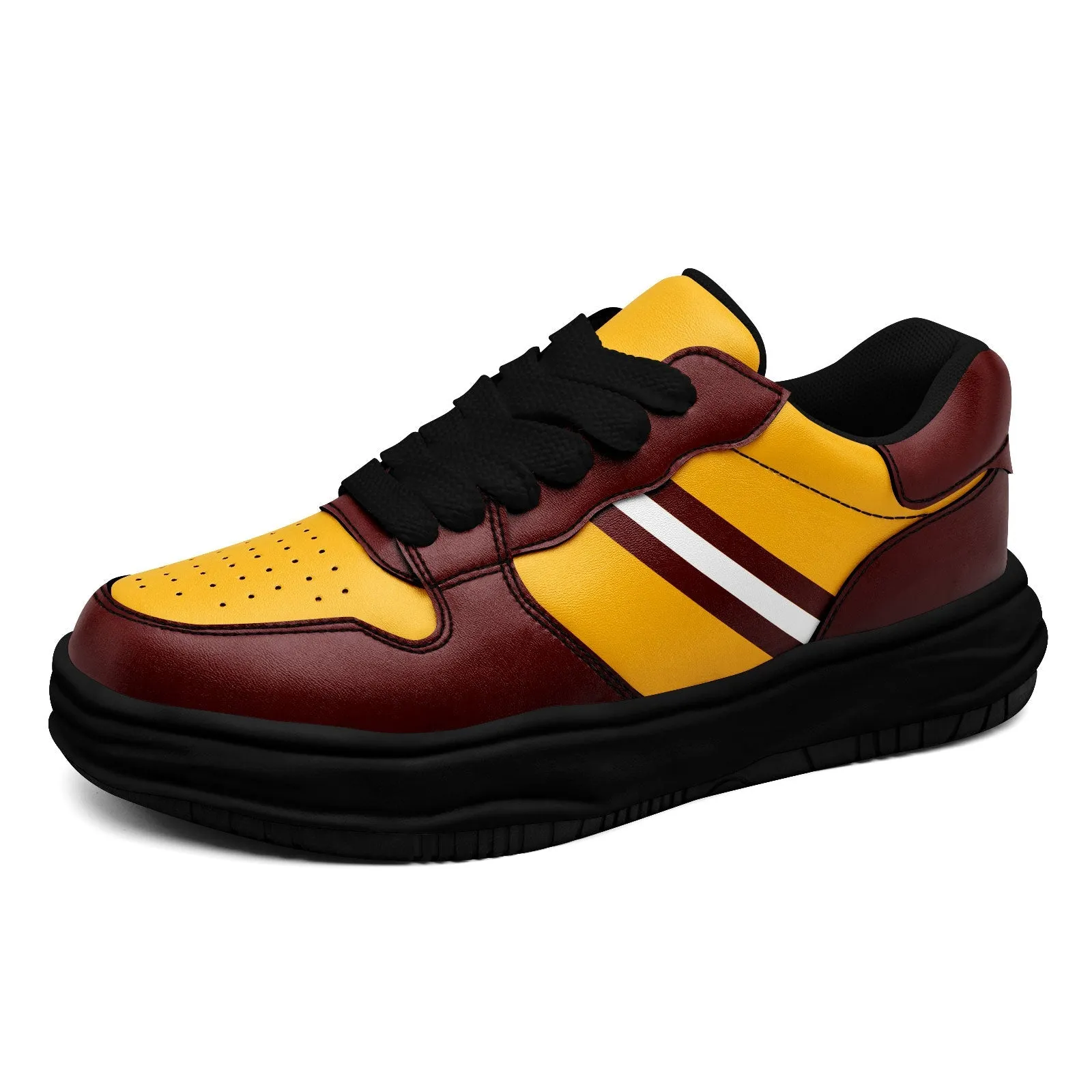 Corporate Gifts,Custom Red Yellow Washington Shoes Personalized Sneaker FN032-D020389-31