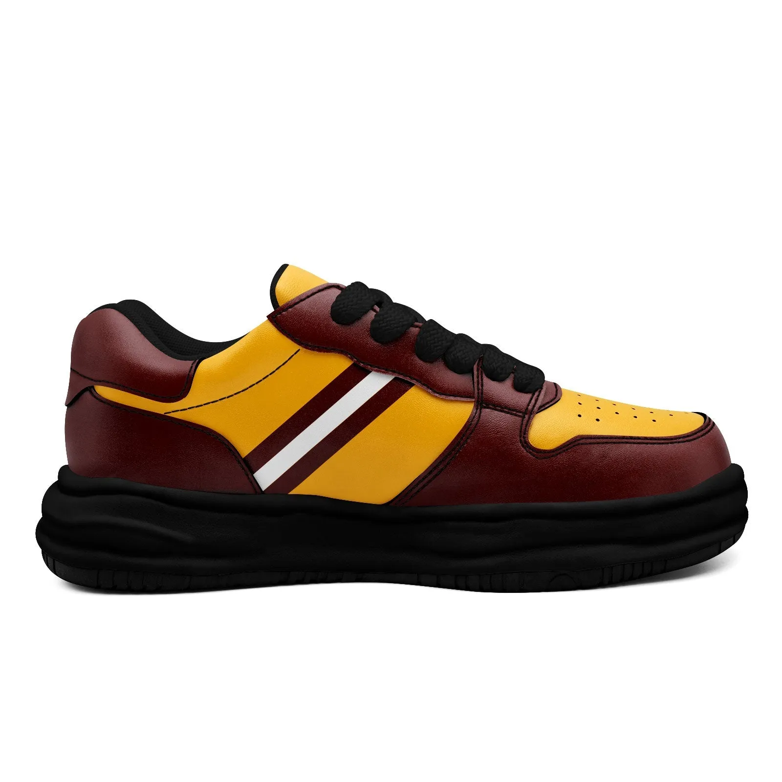 Corporate Gifts,Custom Red Yellow Washington Shoes Personalized Sneaker FN032-D020389-31