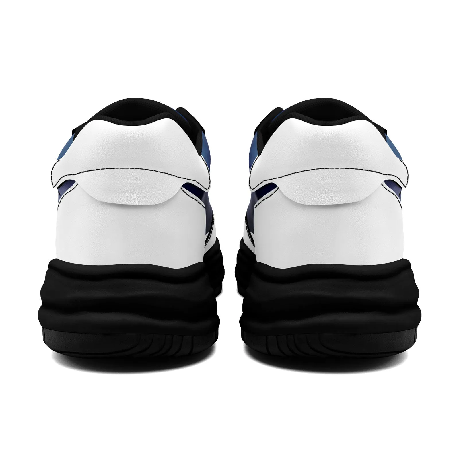 Corporate Gifts,Custom White Blue Indianapolis Shoes Personalized Sneaker FN032-D020389-14