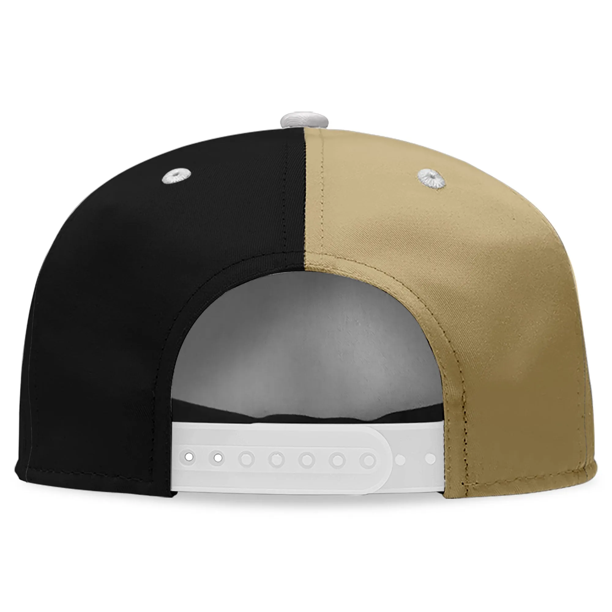 Custom Black Yellow Louisiana Hat Sport Design Cap Stitched Adjustable Personalized PR067B-D028017-10
