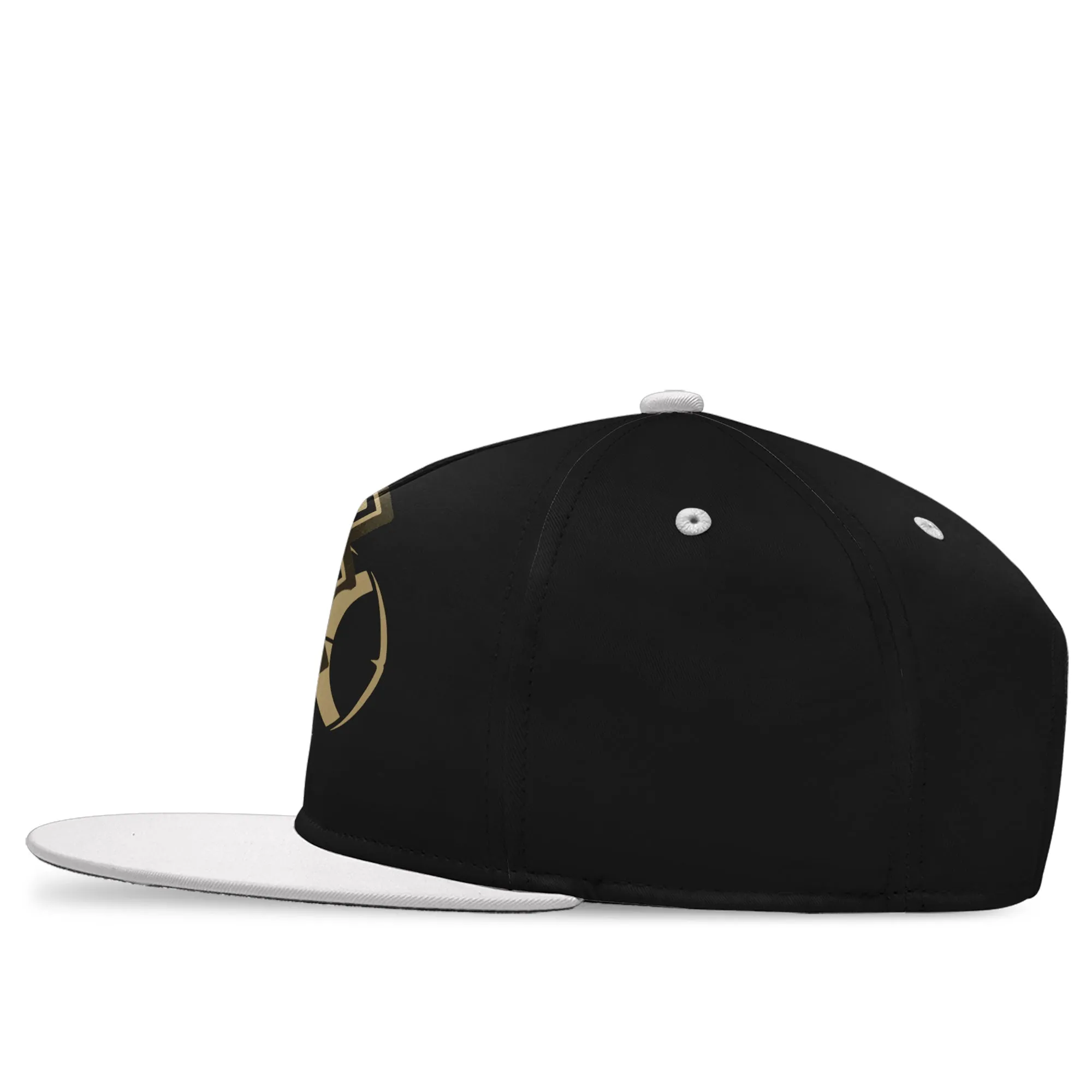 Custom Black Yellow Louisiana Hat Sport Design Cap Stitched Adjustable Personalized PR067B-D028017-10