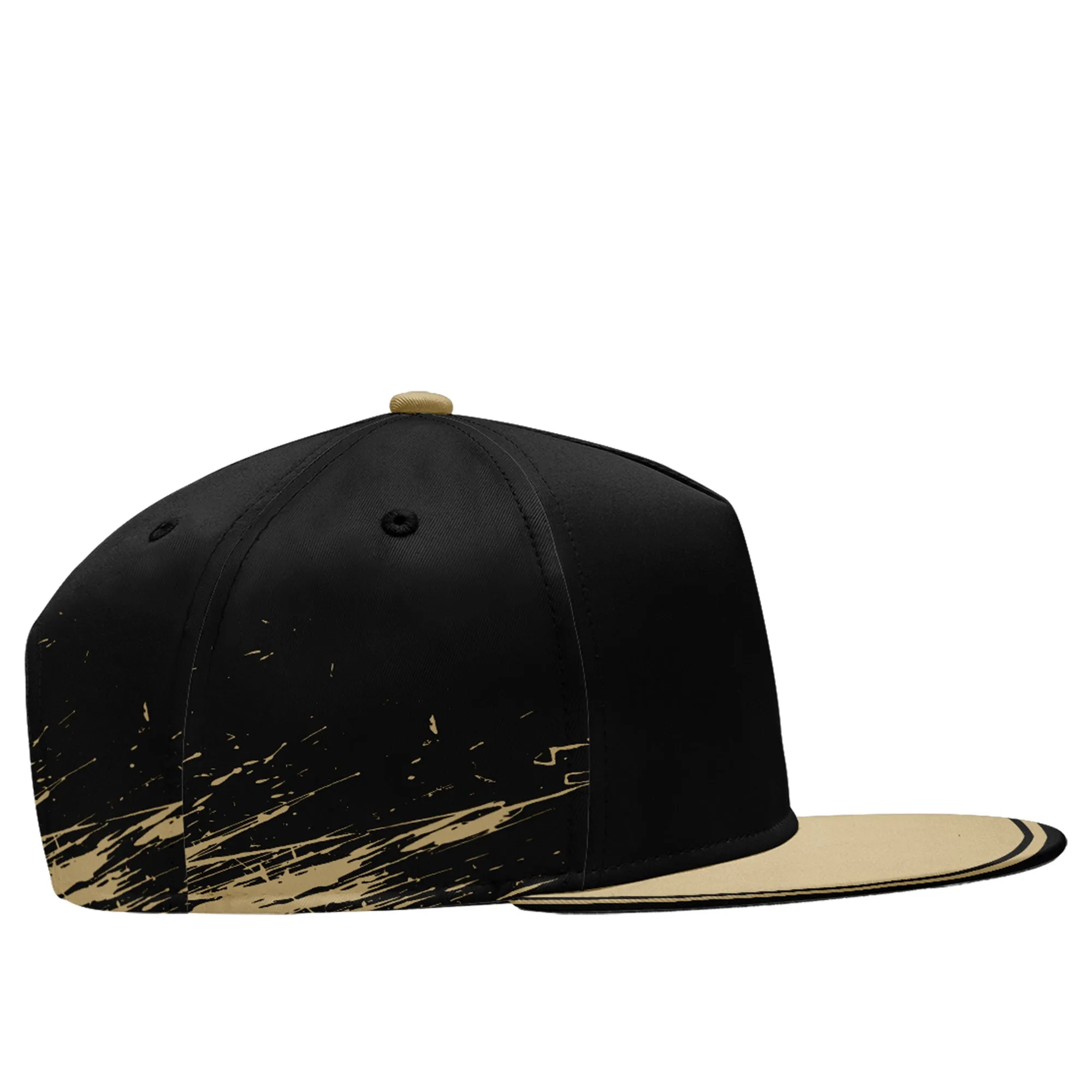 Custom Black Yellow New Orleans Football Jersey and Hat Combo Offer Personalized Combo ZH-D020326-19