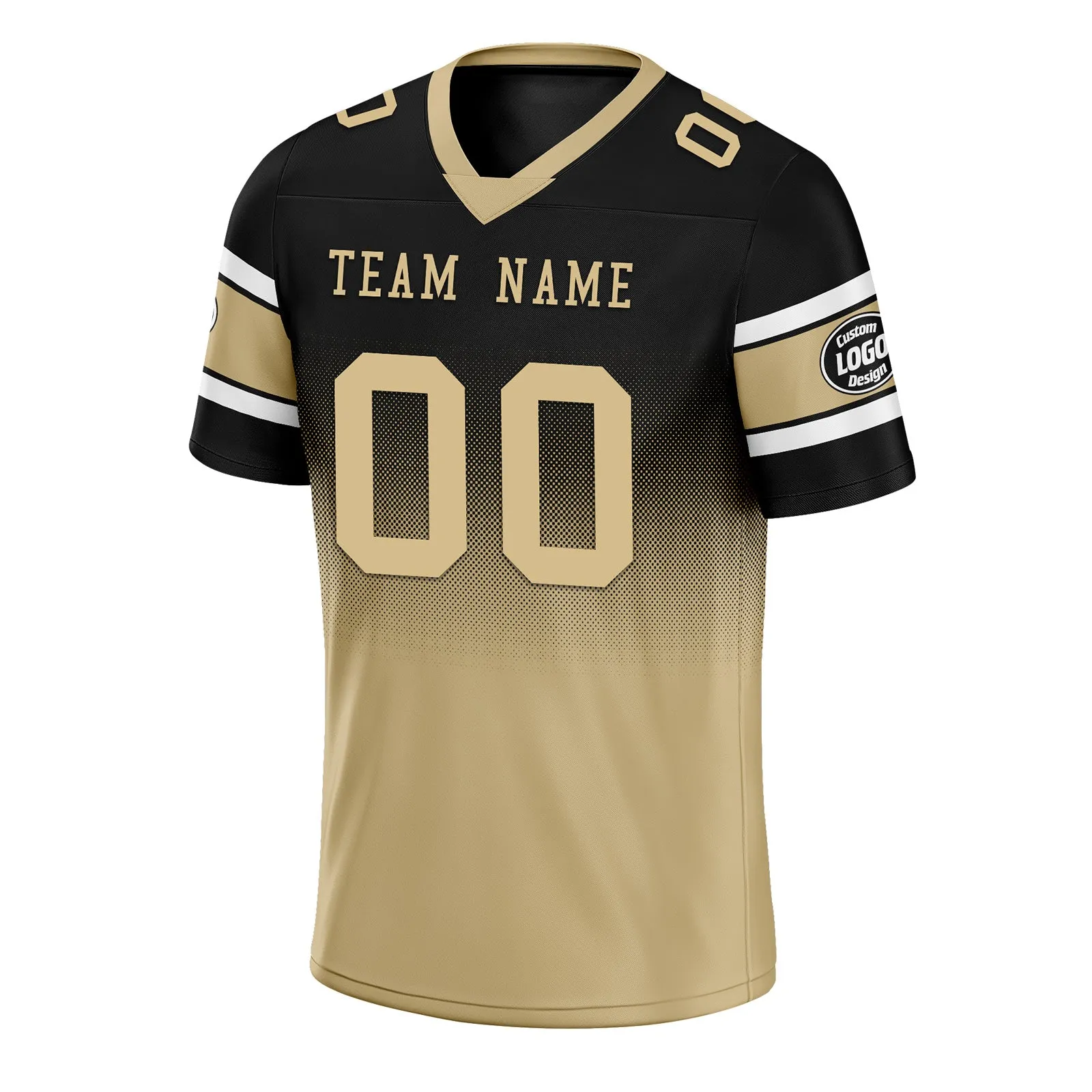 Custom Black Yellow New Orleans Football Jersey and Hat Combo Offer Personalized Combo ZH-D020326-19