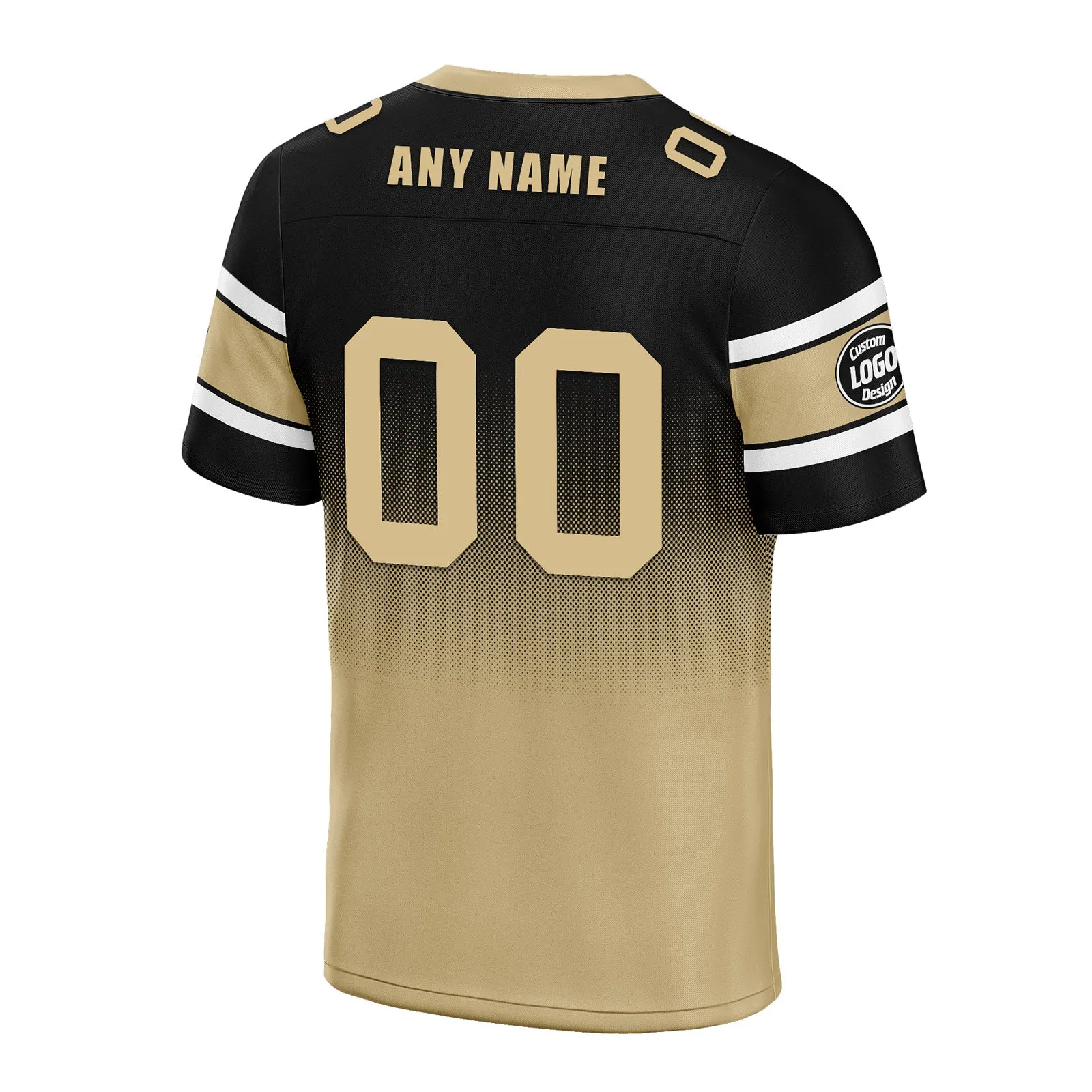 Custom Black Yellow New Orleans Football Jersey and Hat Combo Offer Personalized Combo ZH-D020326-19
