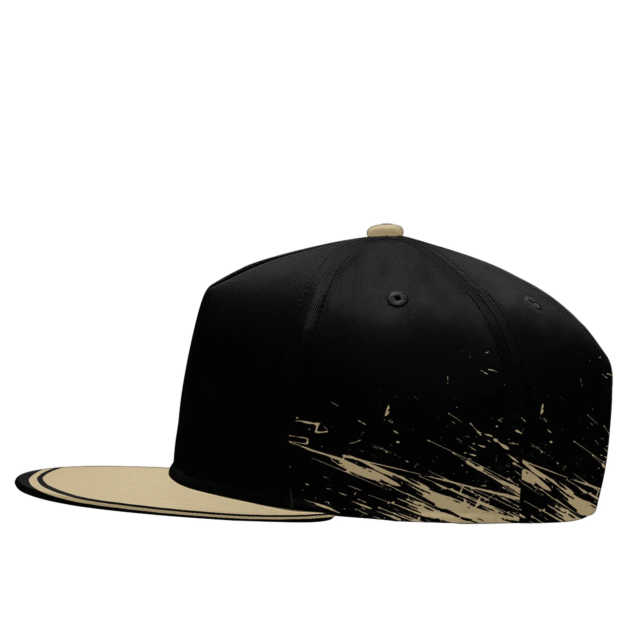 Custom Black Yellow New Orleans Football Jersey and Hat Combo Offer Personalized Combo ZH-D020326-19