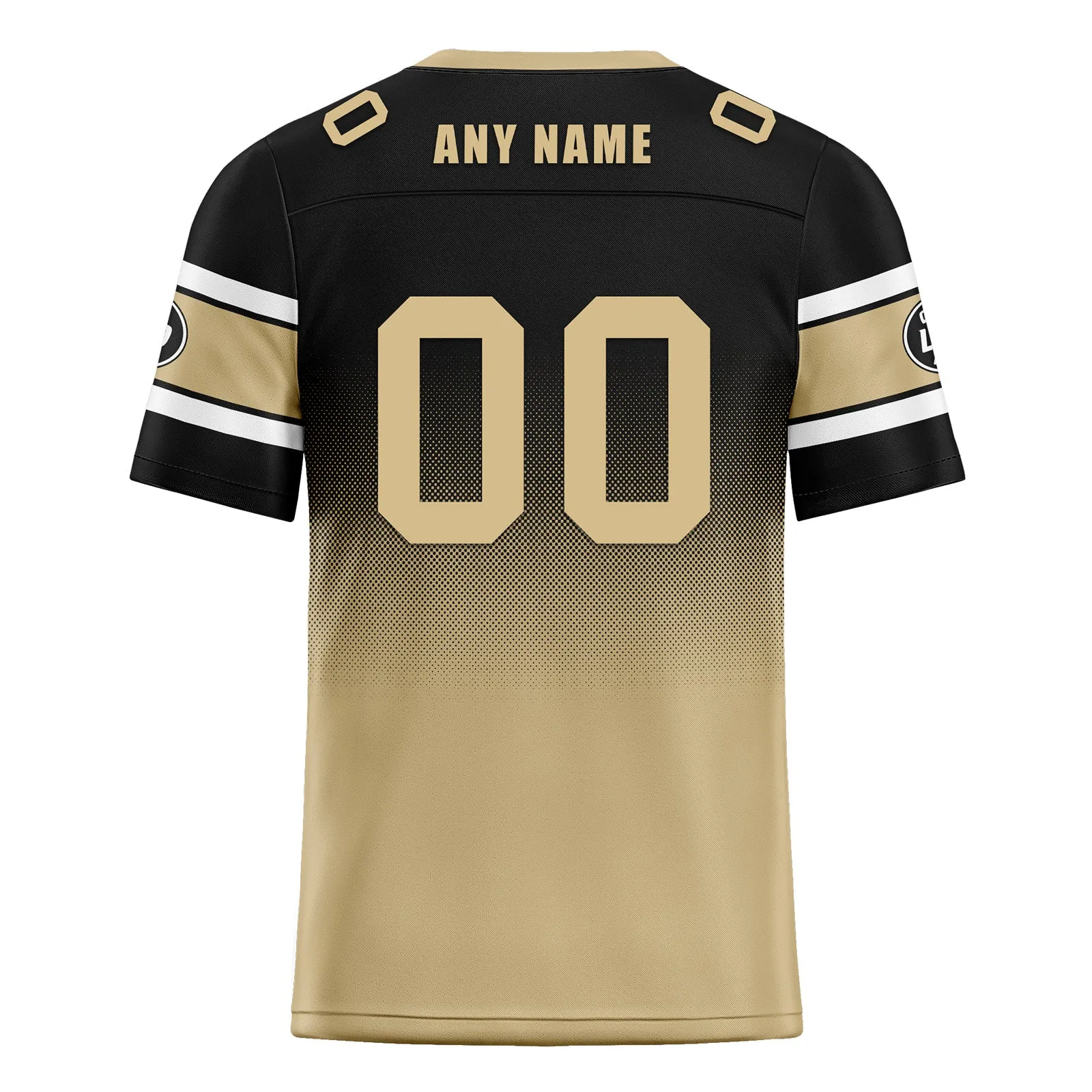Custom Black Yellow New Orleans Football Jersey and Hat Combo Offer Personalized Combo ZH-D020326-19