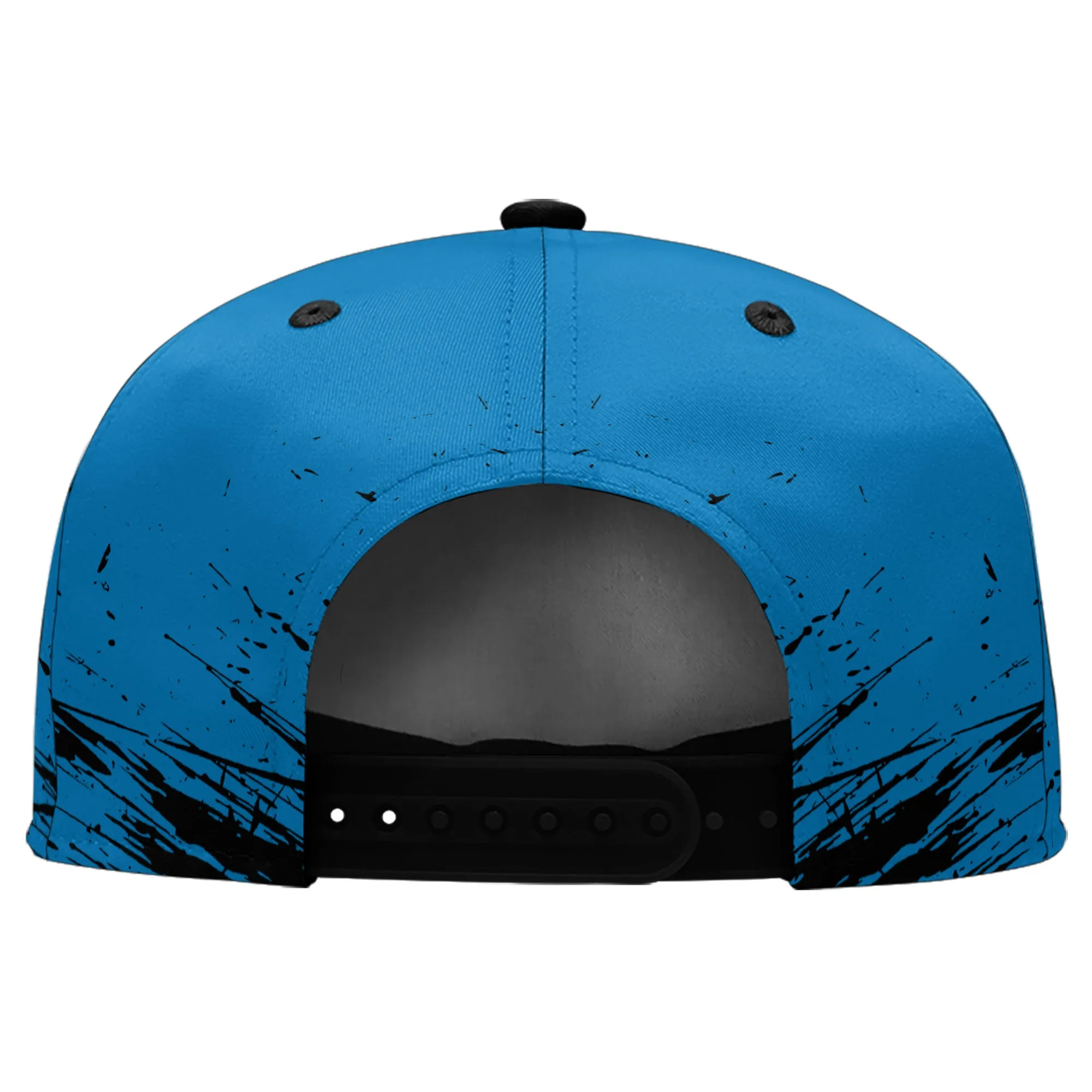 Custom Blue Black Carolina Football Jersey and Hat Combo Offer Personalized Combo ZH-D020326-5