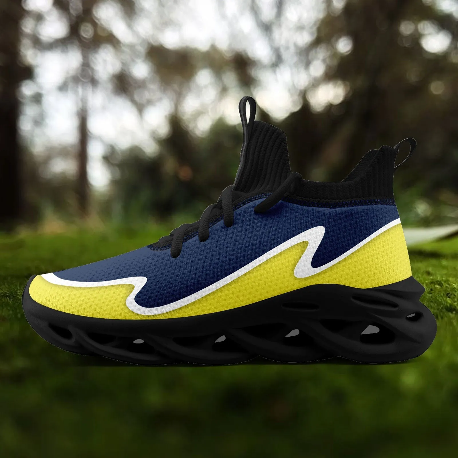 Custom Blue Green Maxsoul Shoes Personalized Sneaker FN030A-E020011-3