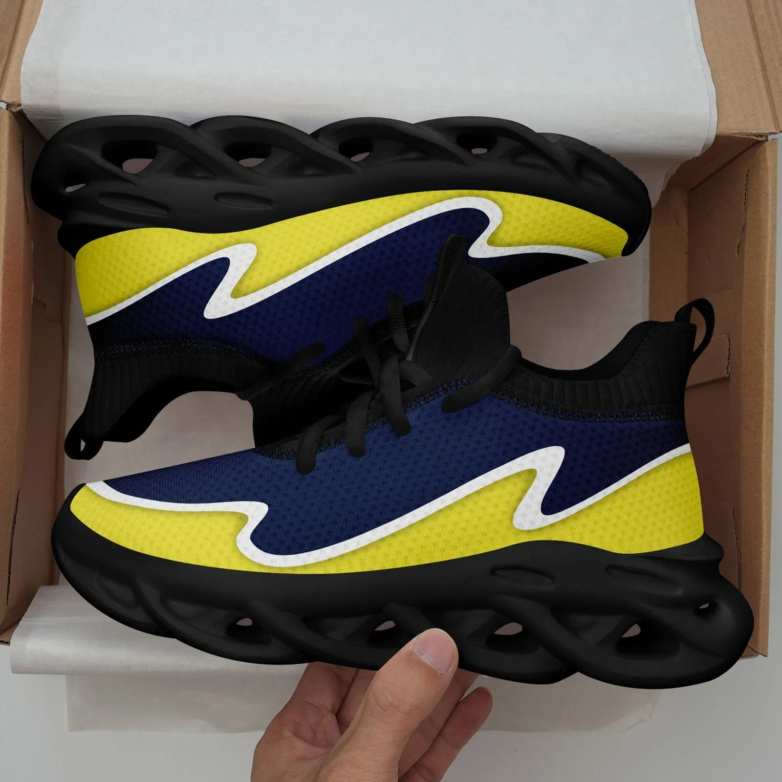 Custom Blue Green Maxsoul Shoes Personalized Sneaker FN030A-E020011-3