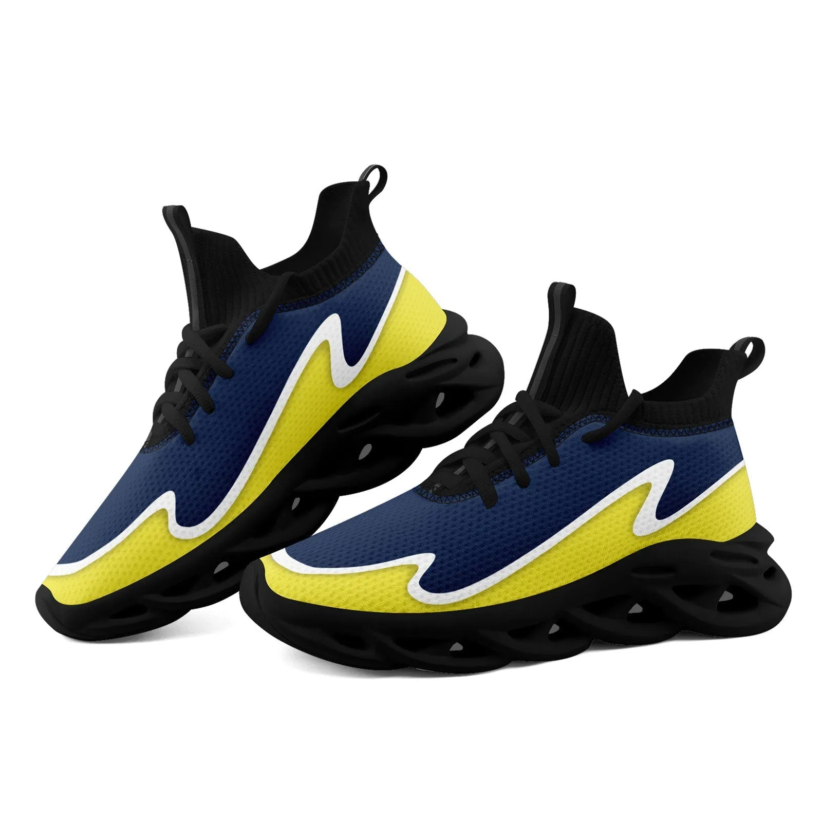 Custom Blue Green Maxsoul Shoes Personalized Sneaker FN030A-E020011-3