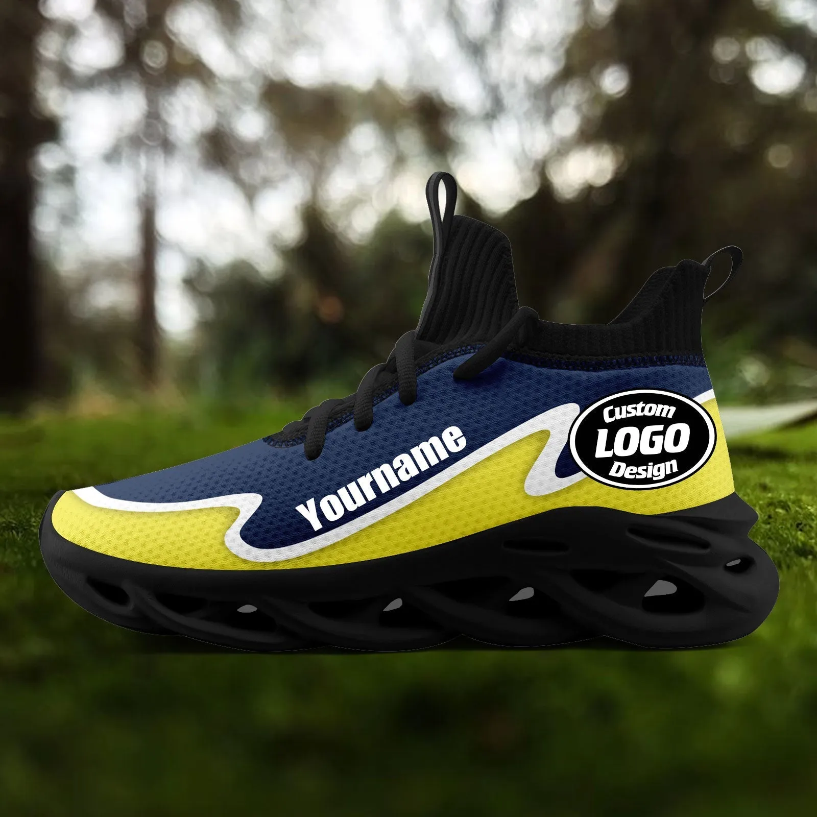 Custom Blue Green Maxsoul Shoes Personalized Sneaker FN030A-E020011-3