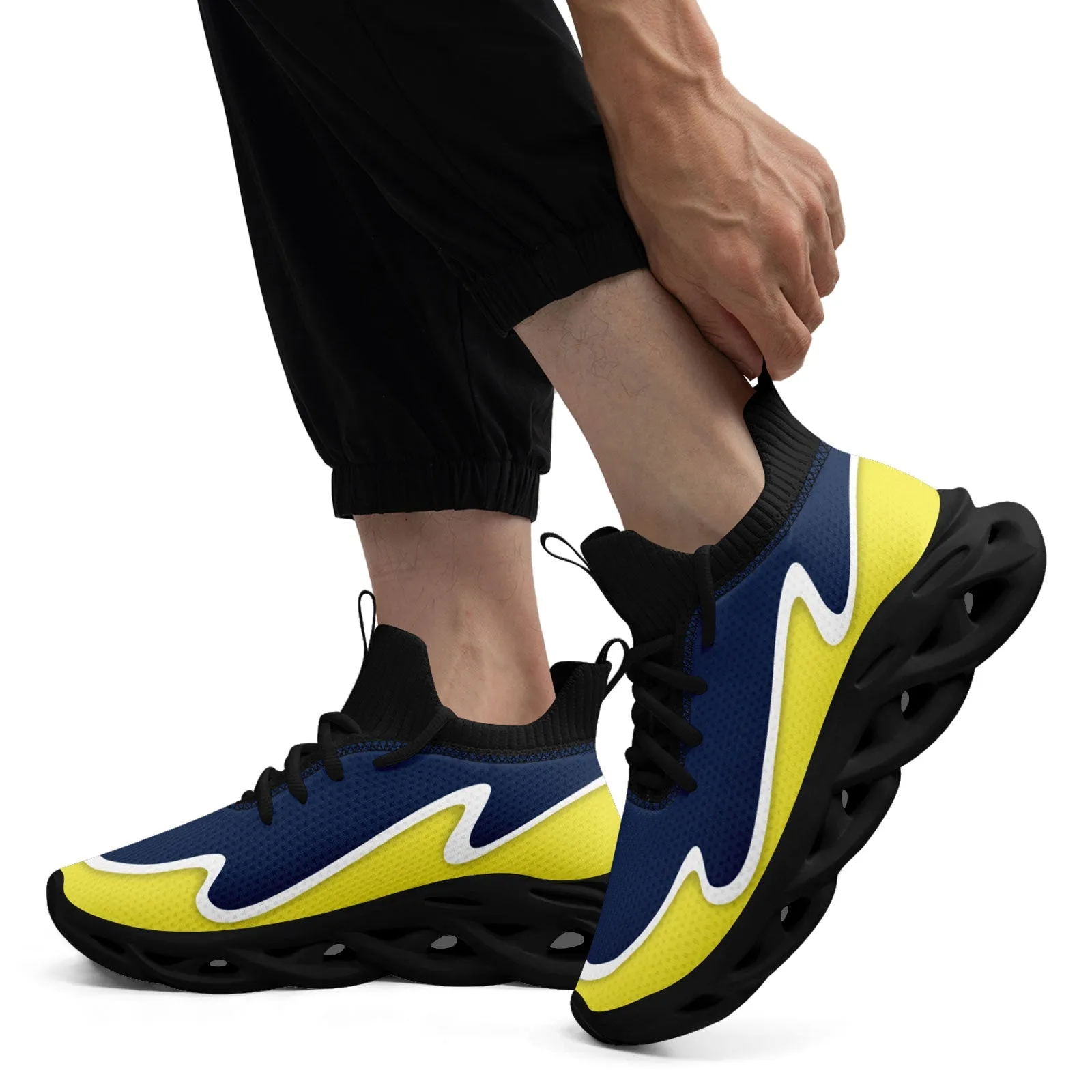 Custom Blue Green Maxsoul Shoes Personalized Sneaker FN030A-E020011-3