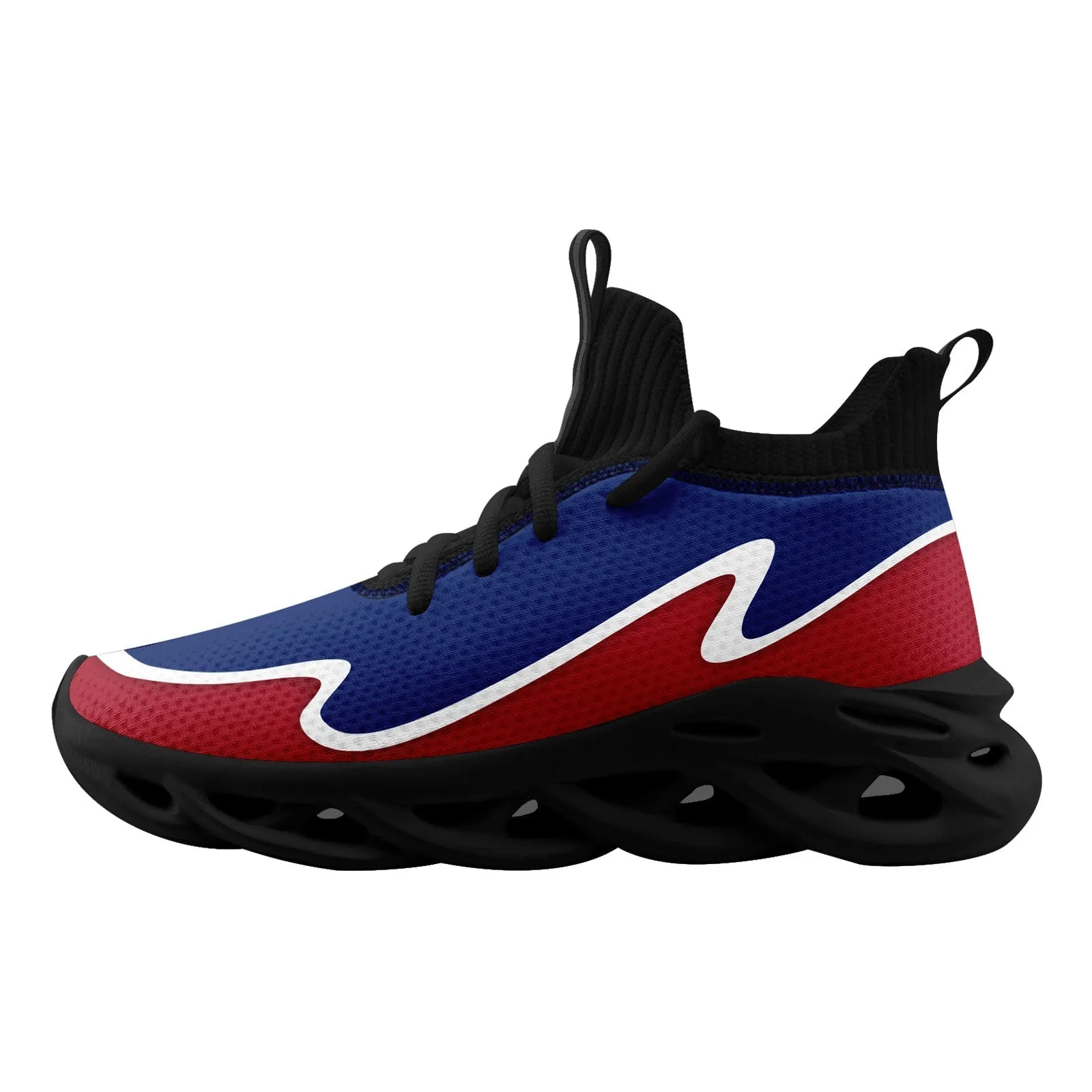 Custom Blue Red Maxsoul Shoes Personalized Sneaker FN030A-E020011-17