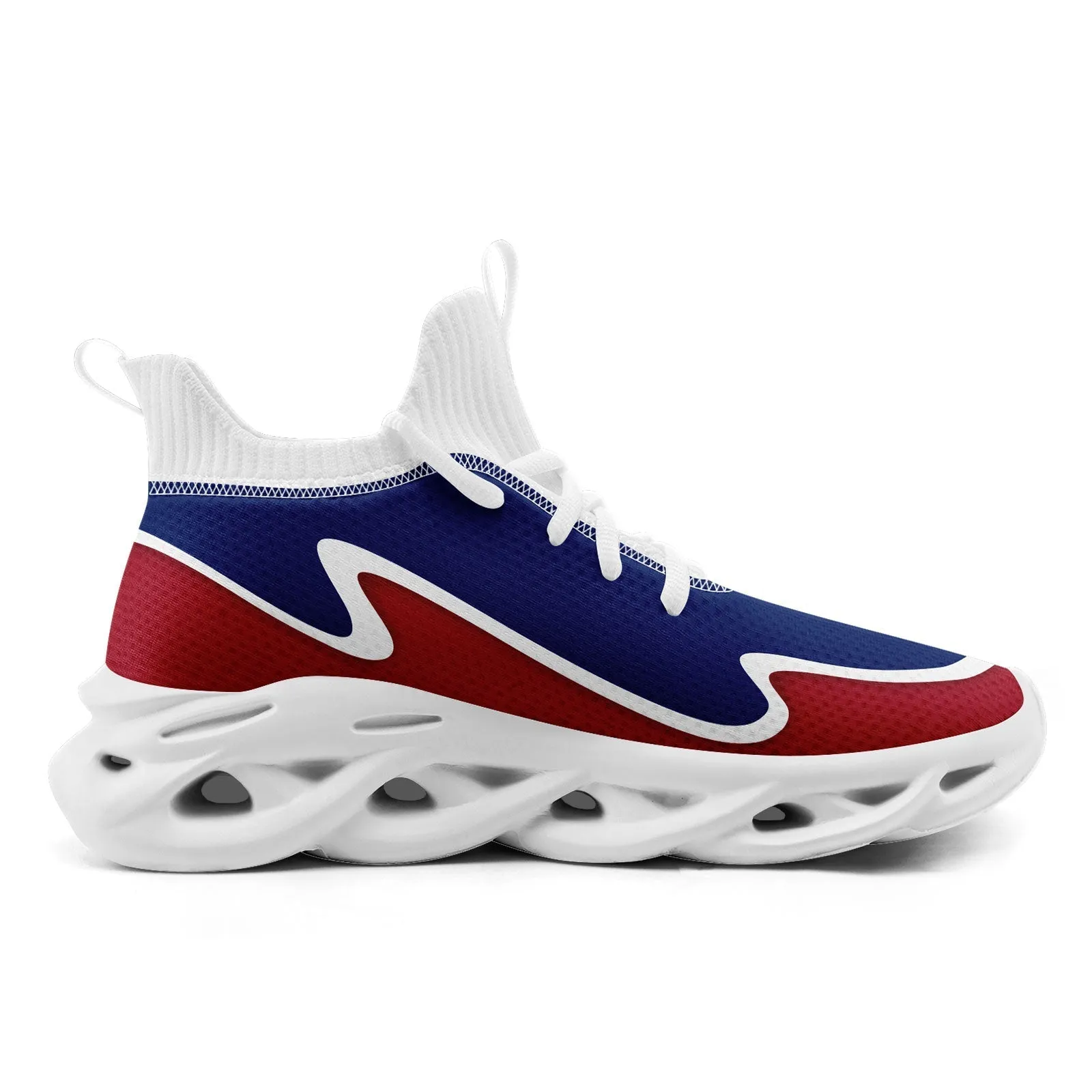 Custom Blue Red Maxsoul Shoes Personalized Sneaker FN030A-E020011-17