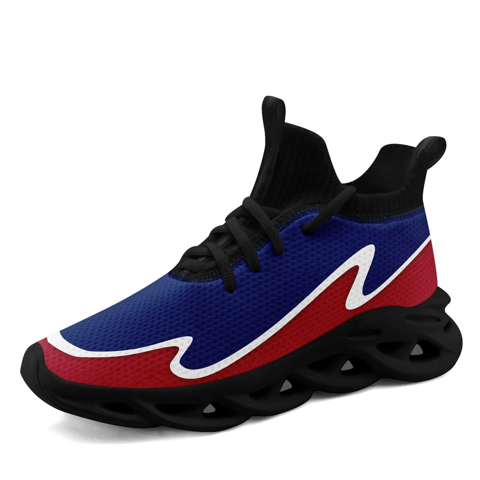 Custom Blue Red Maxsoul Shoes Personalized Sneaker FN030A-E020011-17
