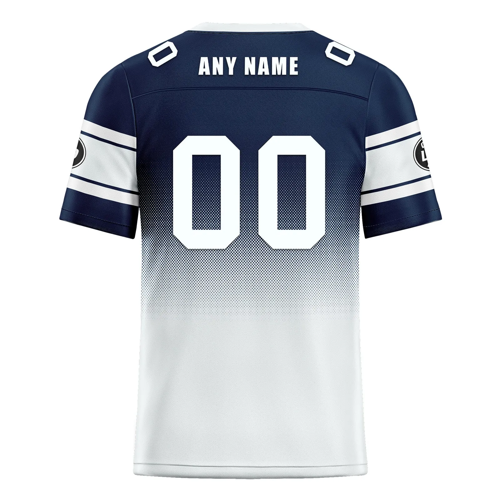 Custom Blue White Dallas Football Jersey and Hat Combo Offer Personalized Combo ZH-D020326-9
