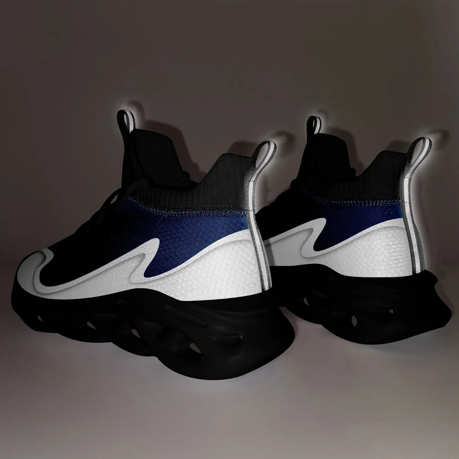 Custom Blue White Maxsoul Shoes Personalized Sneaker FN030A-E020011-20