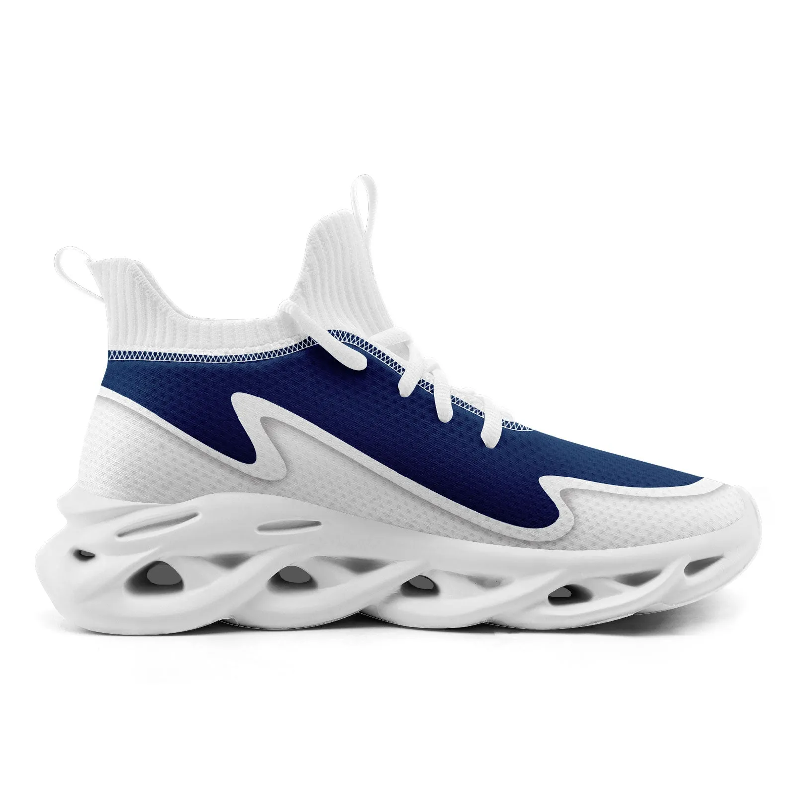 Custom Blue White Maxsoul Shoes Personalized Sneaker FN030A-E020011-20