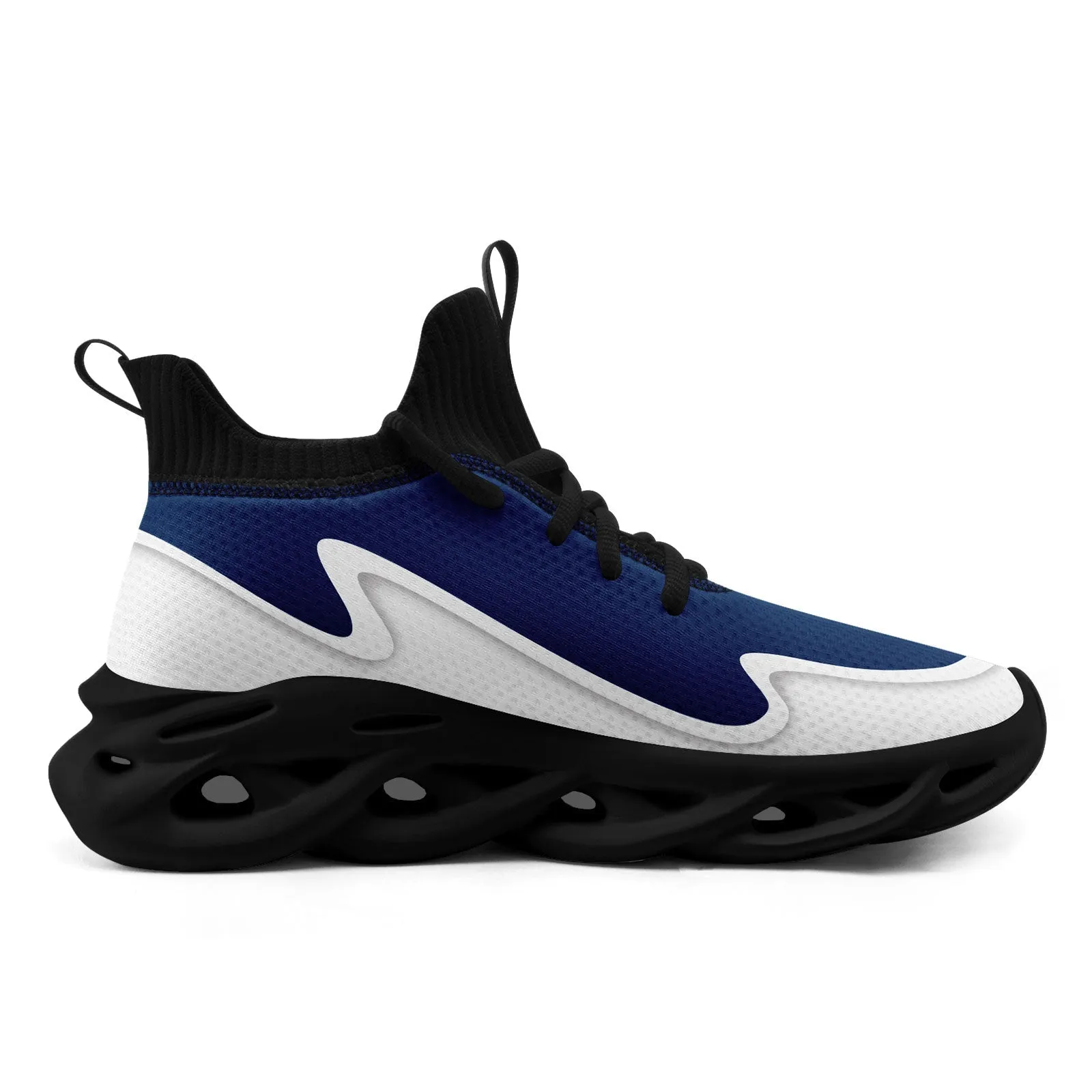 Custom Blue White Maxsoul Shoes Personalized Sneaker FN030A-E020011-20