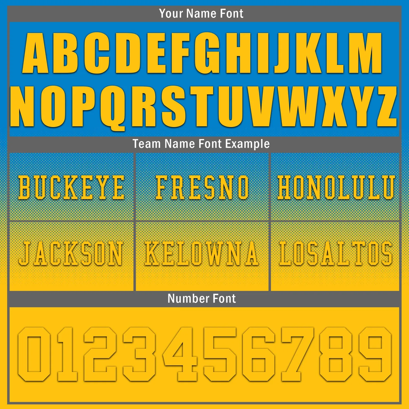 Custom Blue Yellow Los Angeles Football Jersey and Hat Combo Offer Personalized Combo ZH-D020326-22