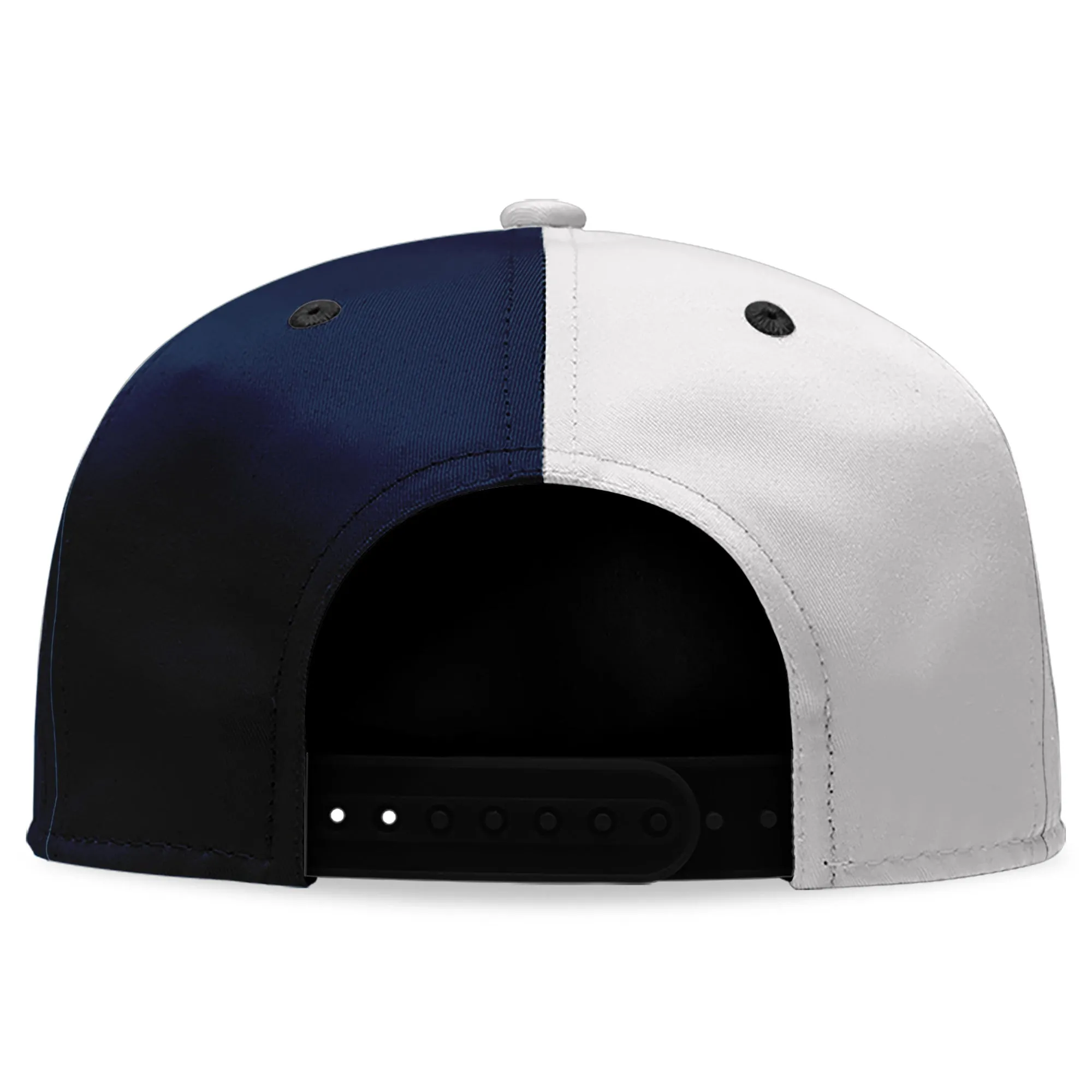 Custom Deep Blue White Texas Hat Sport Design Cap Stitched Adjustable Personalized PR067B-D028017-5