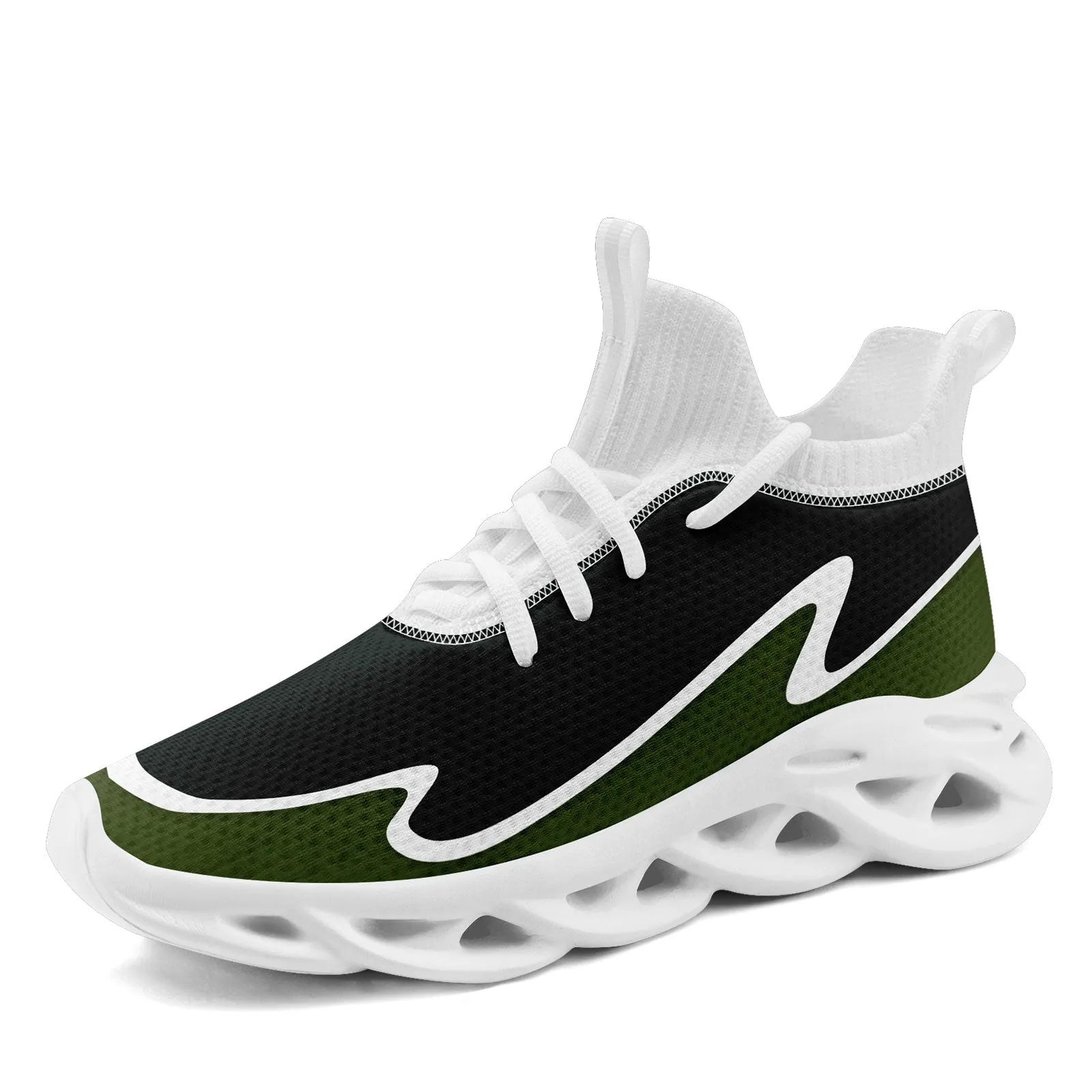 Custom Forest Green Maxsoul Shoes Personalized Sneaker FN030A-E020011-14
