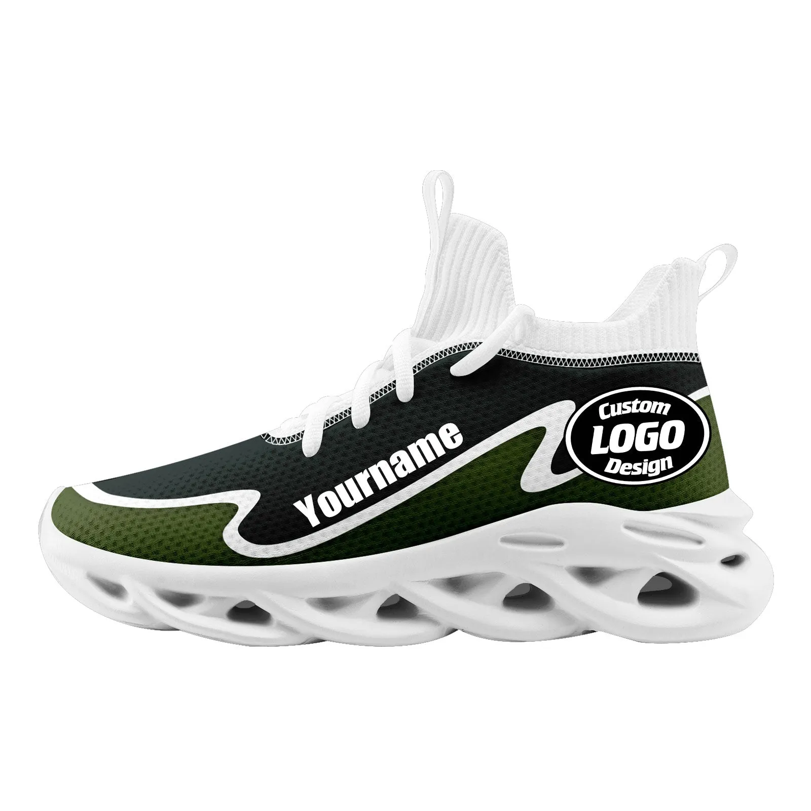 Custom Forest Green Maxsoul Shoes Personalized Sneaker FN030A-E020011-14