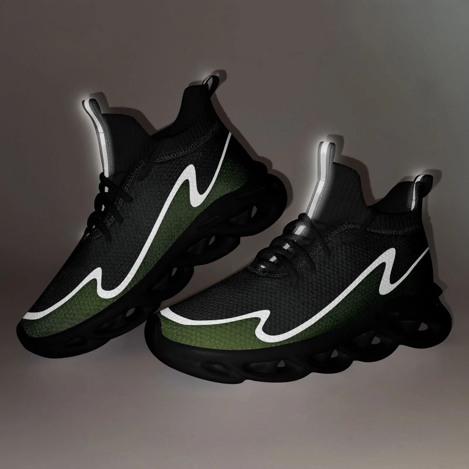 Custom Forest Green Maxsoul Shoes Personalized Sneaker FN030A-E020011-14