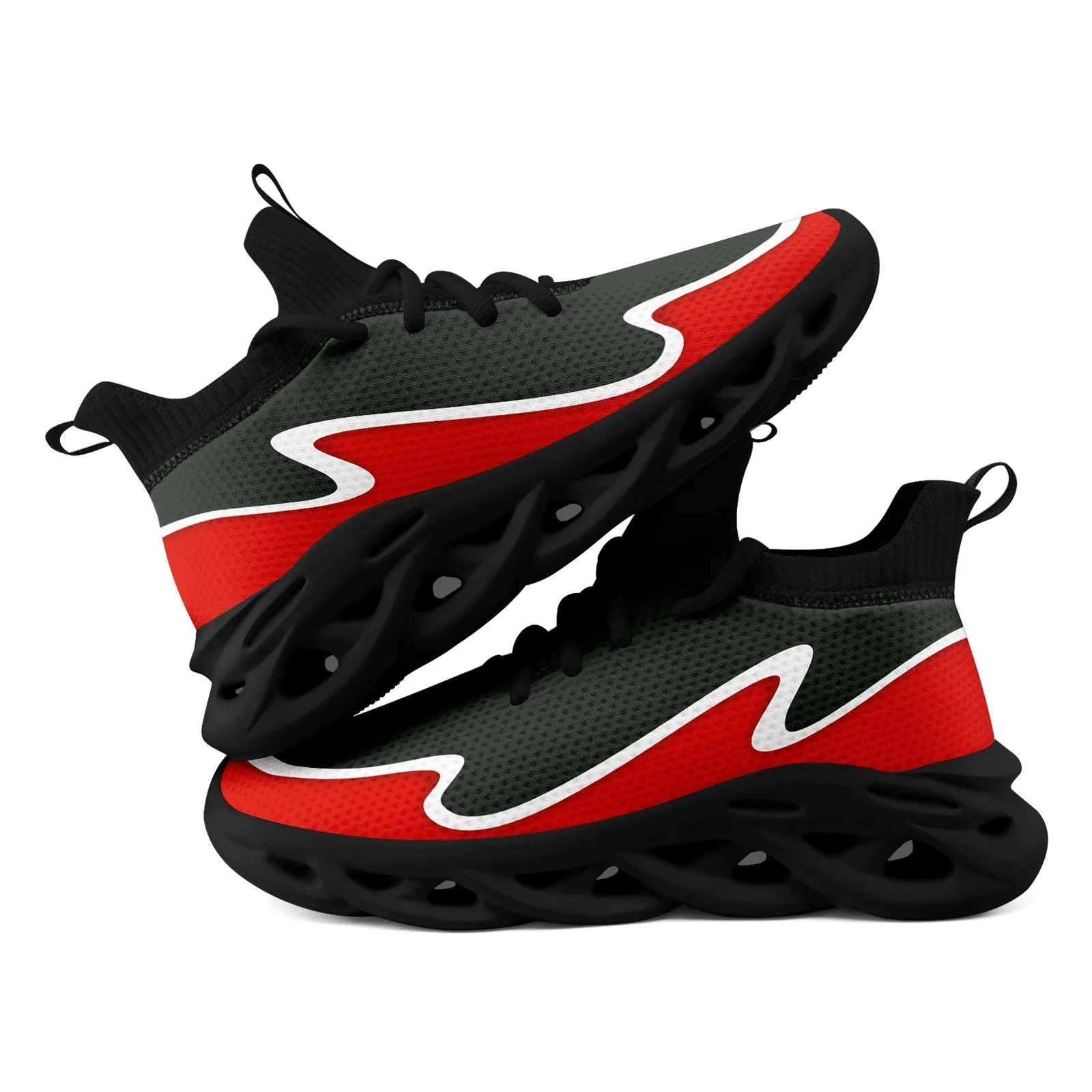 Custom Forest Red Maxsoul Shoes Personalized Sneaker FN030A-E020011-11
