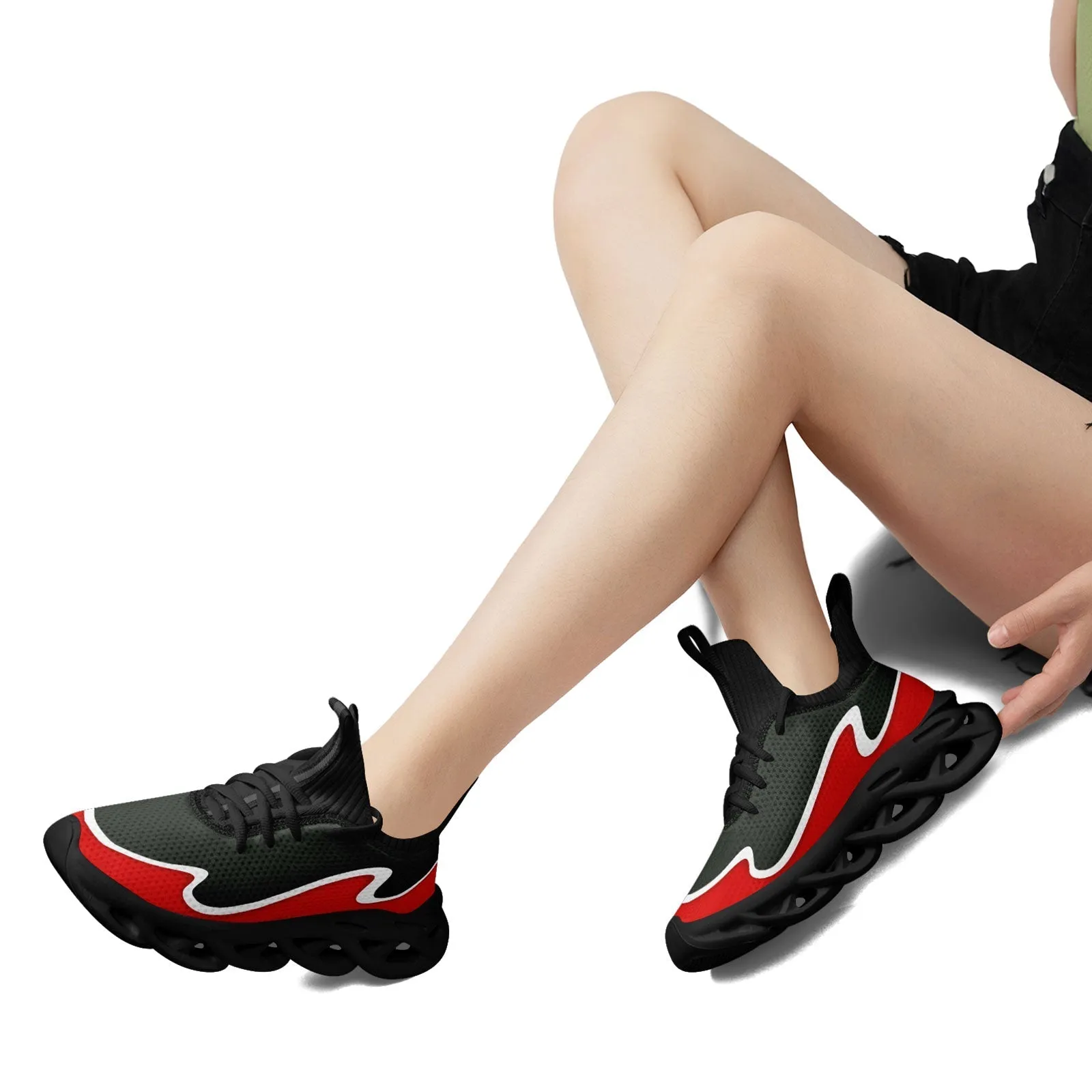 Custom Forest Red Maxsoul Shoes Personalized Sneaker FN030A-E020011-11