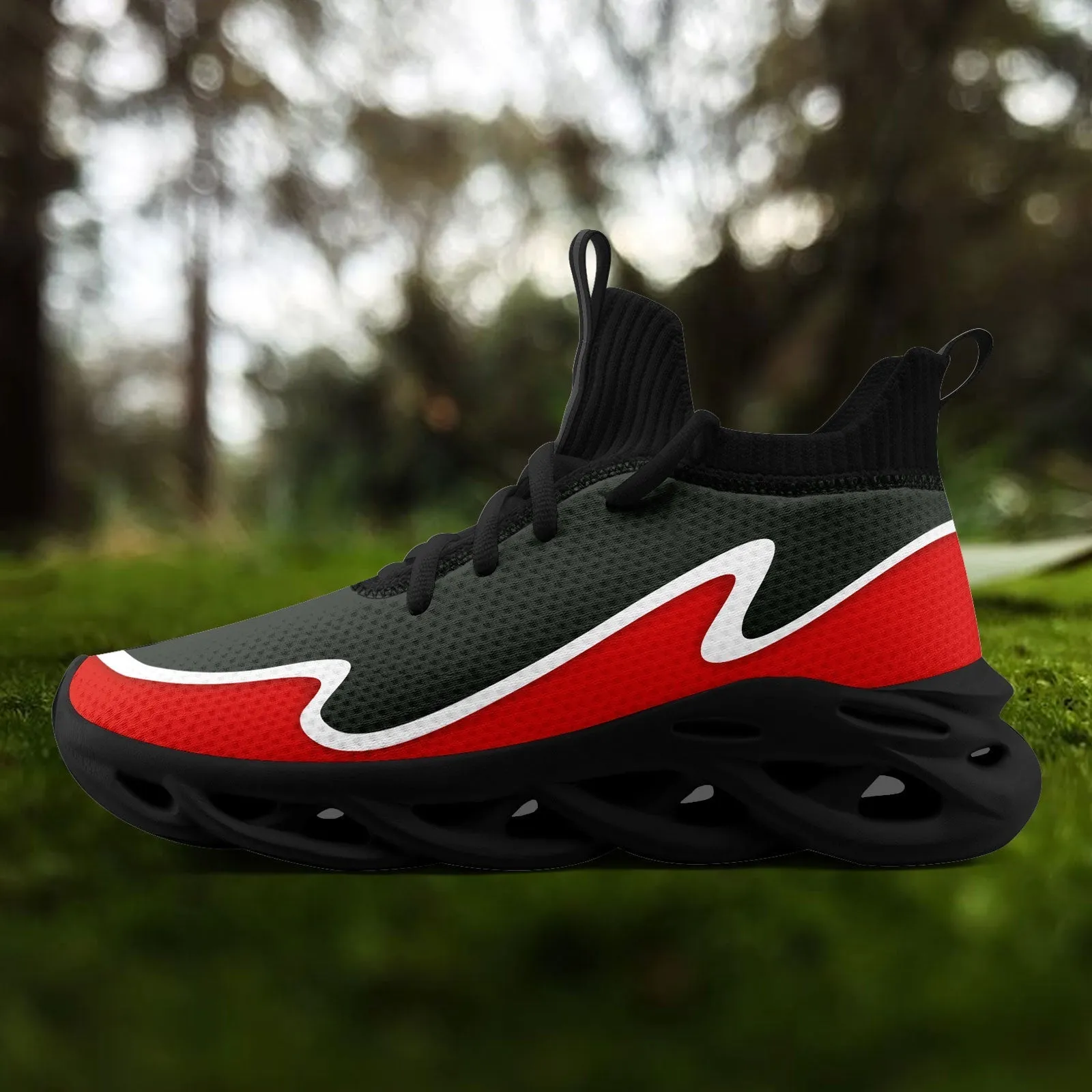 Custom Forest Red Maxsoul Shoes Personalized Sneaker FN030A-E020011-11