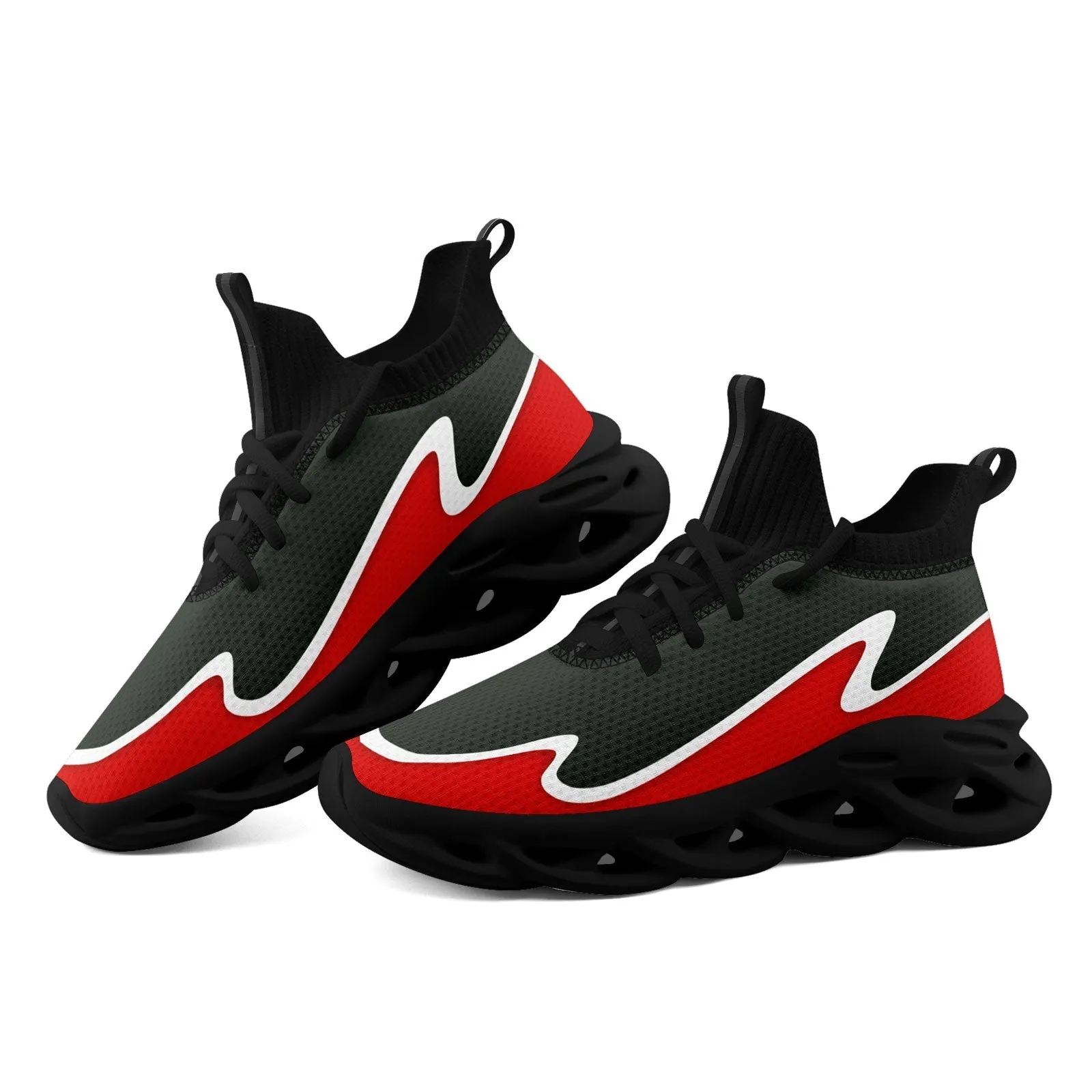 Custom Forest Red Maxsoul Shoes Personalized Sneaker FN030A-E020011-11