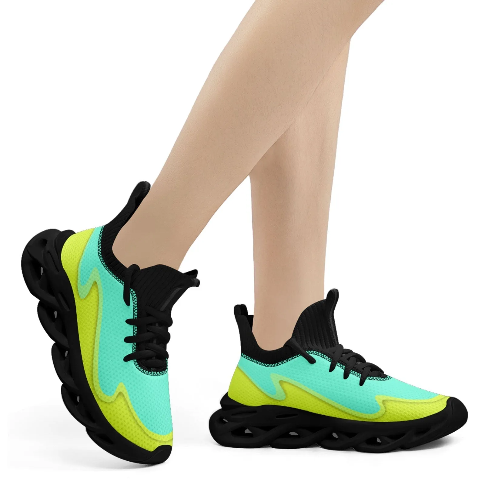 Custom Green Maxsoul Shoes Personalized Sneaker FN030A-E020011-4