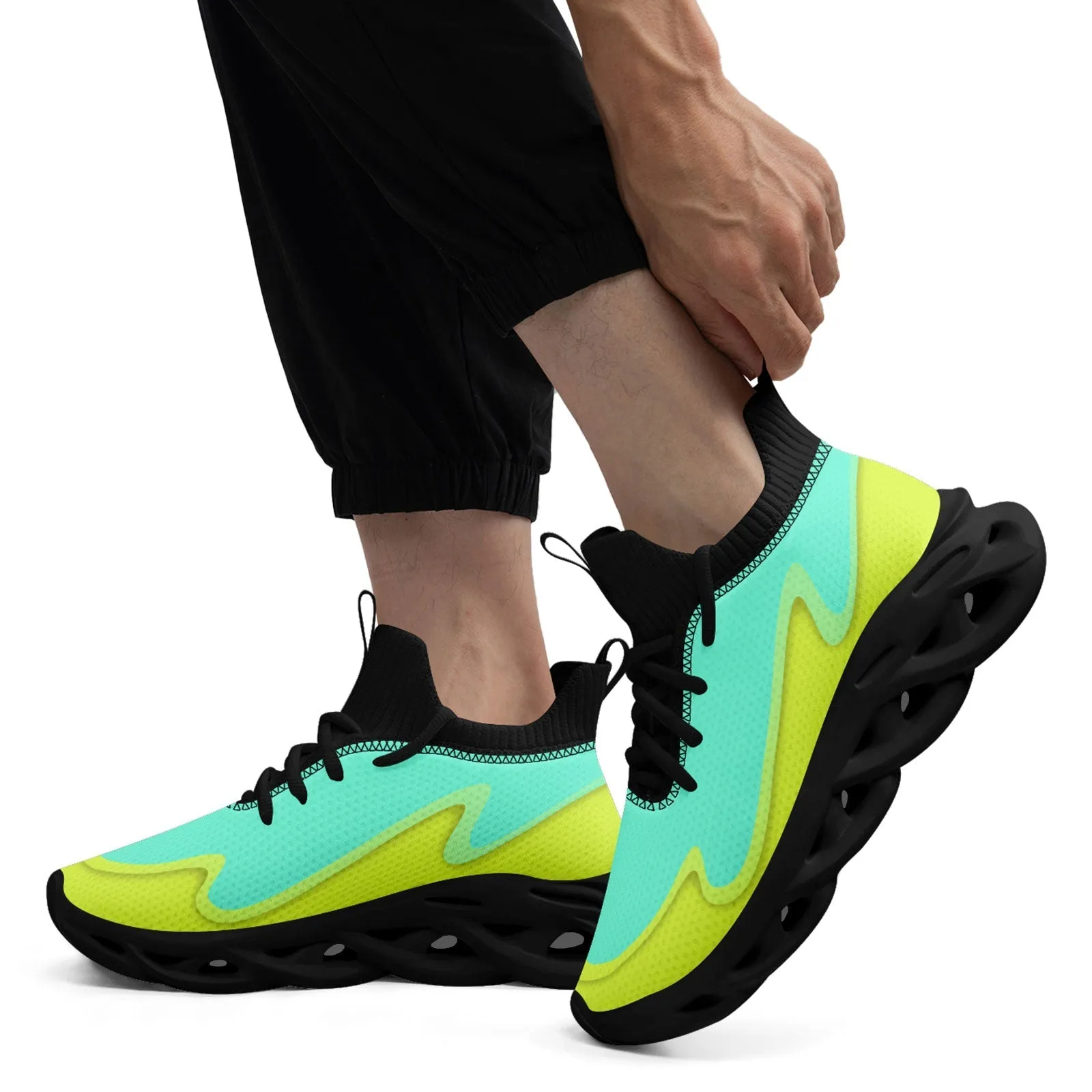 Custom Green Maxsoul Shoes Personalized Sneaker FN030A-E020011-4