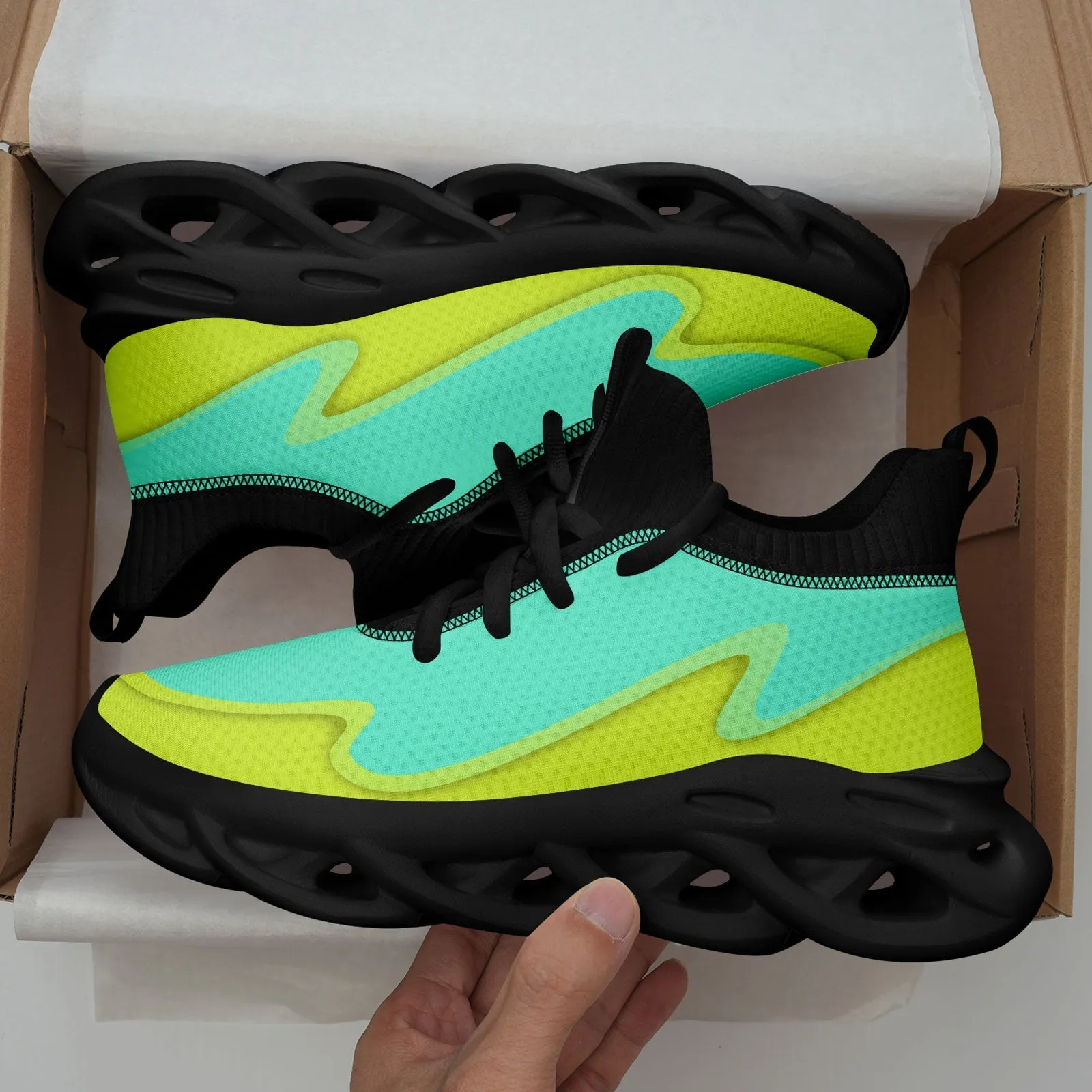 Custom Green Maxsoul Shoes Personalized Sneaker FN030A-E020011-4