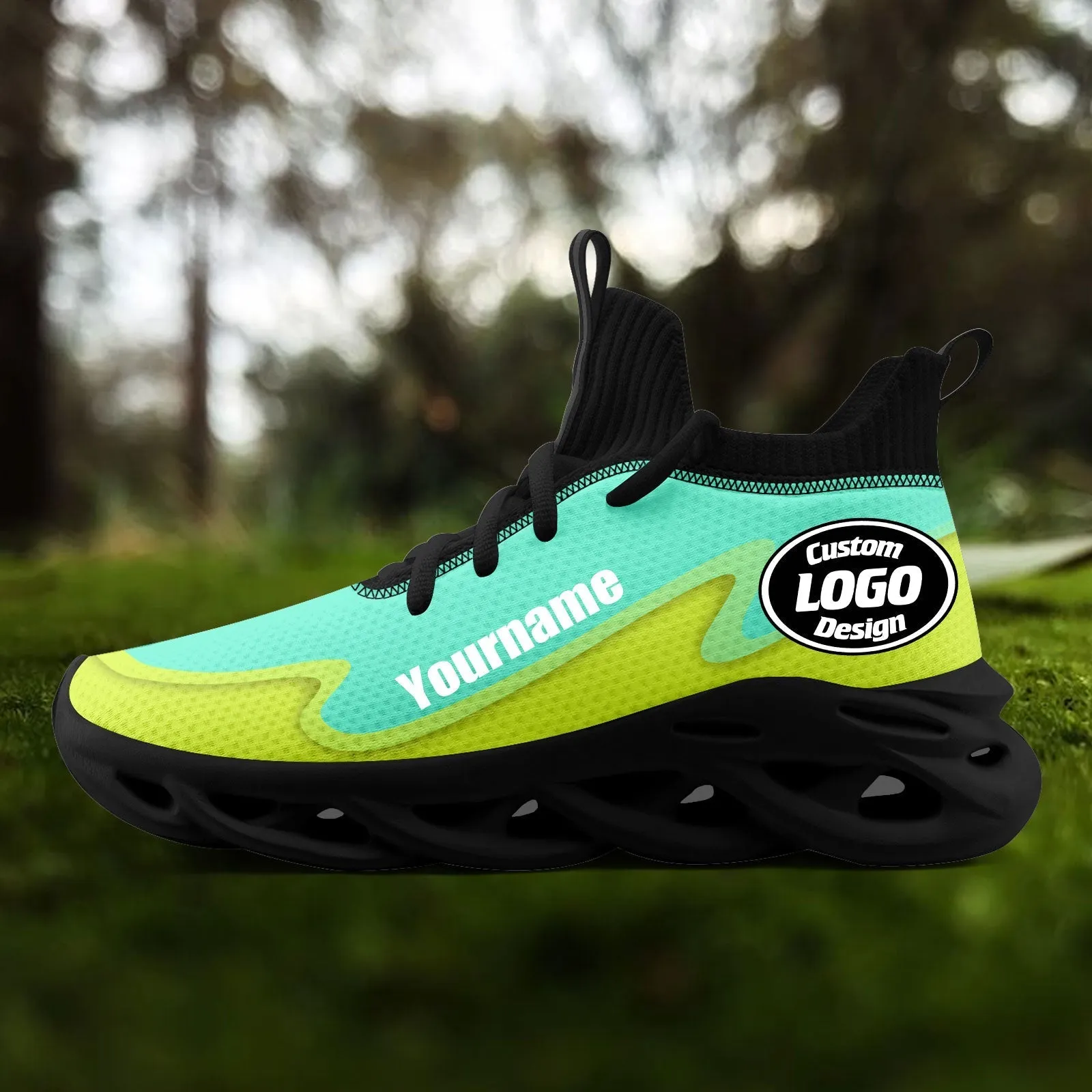 Custom Green Maxsoul Shoes Personalized Sneaker FN030A-E020011-4
