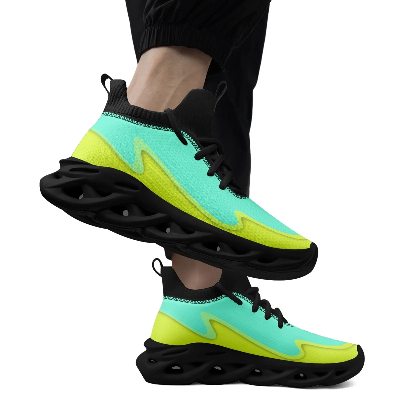 Custom Green Maxsoul Shoes Personalized Sneaker FN030A-E020011-4