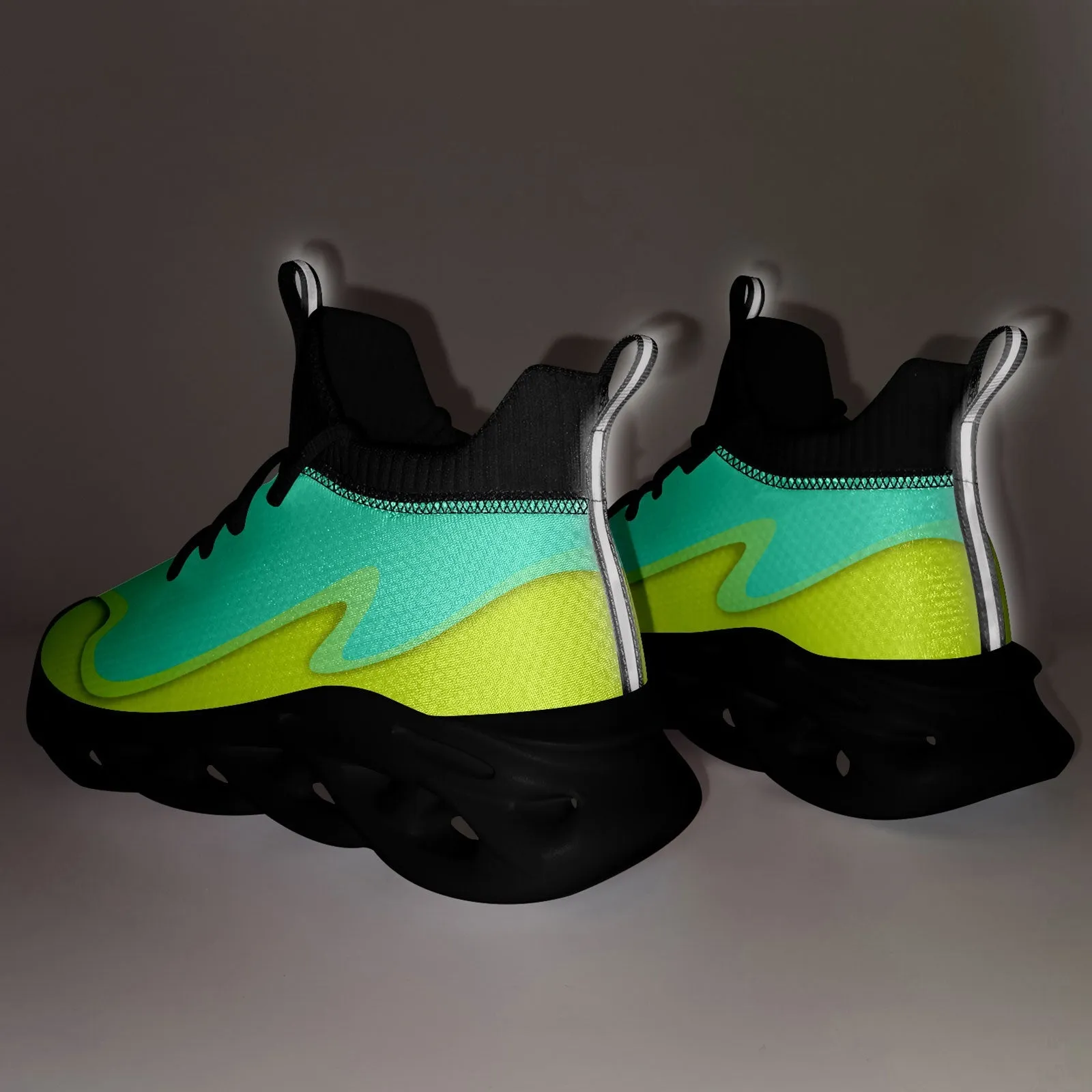 Custom Green Maxsoul Shoes Personalized Sneaker FN030A-E020011-4