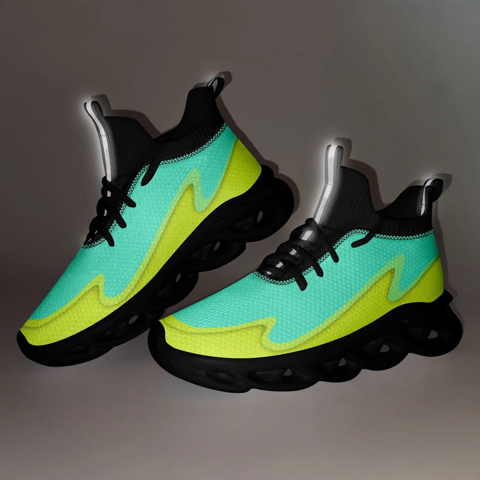 Custom Green Maxsoul Shoes Personalized Sneaker FN030A-E020011-4