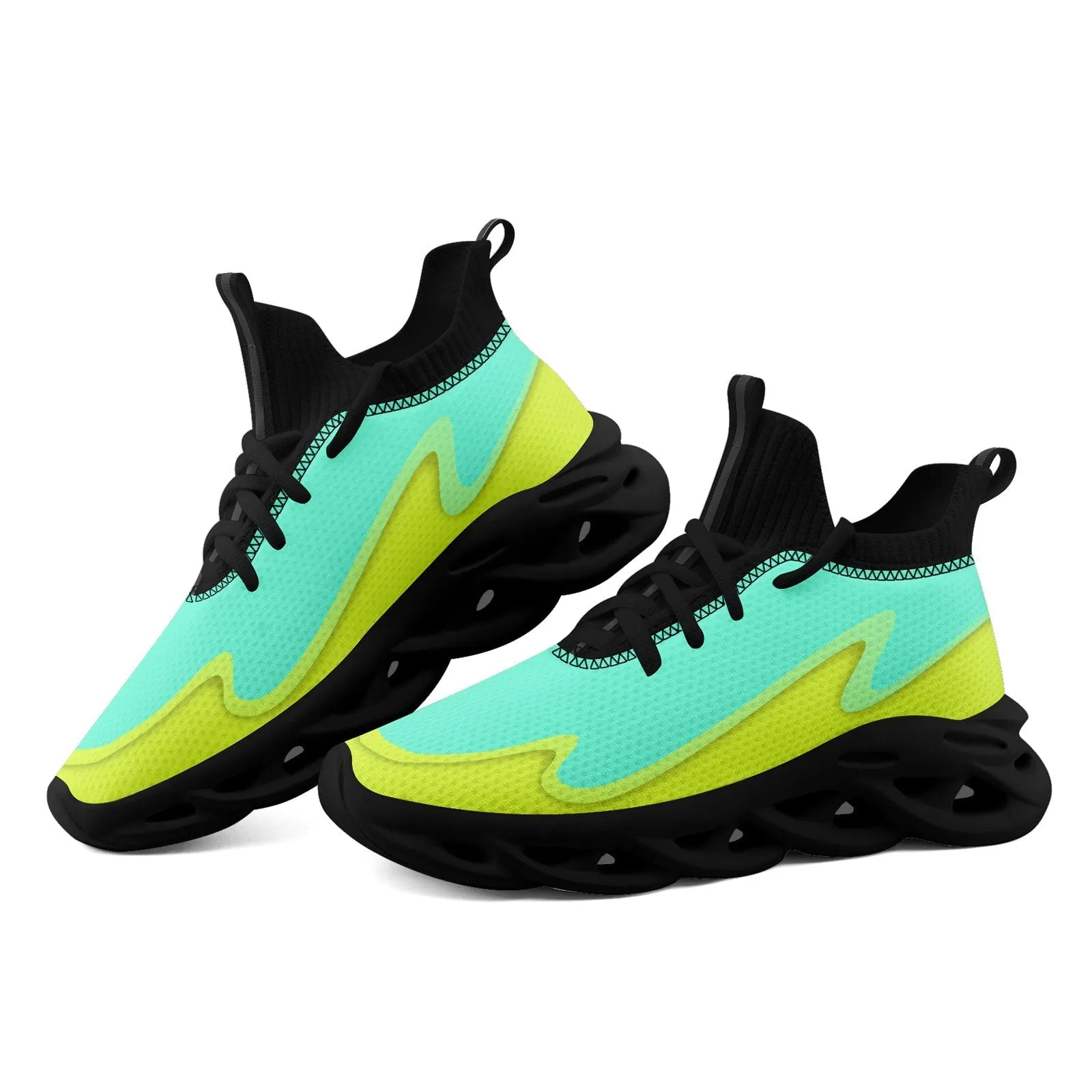 Custom Green Maxsoul Shoes Personalized Sneaker FN030A-E020011-4
