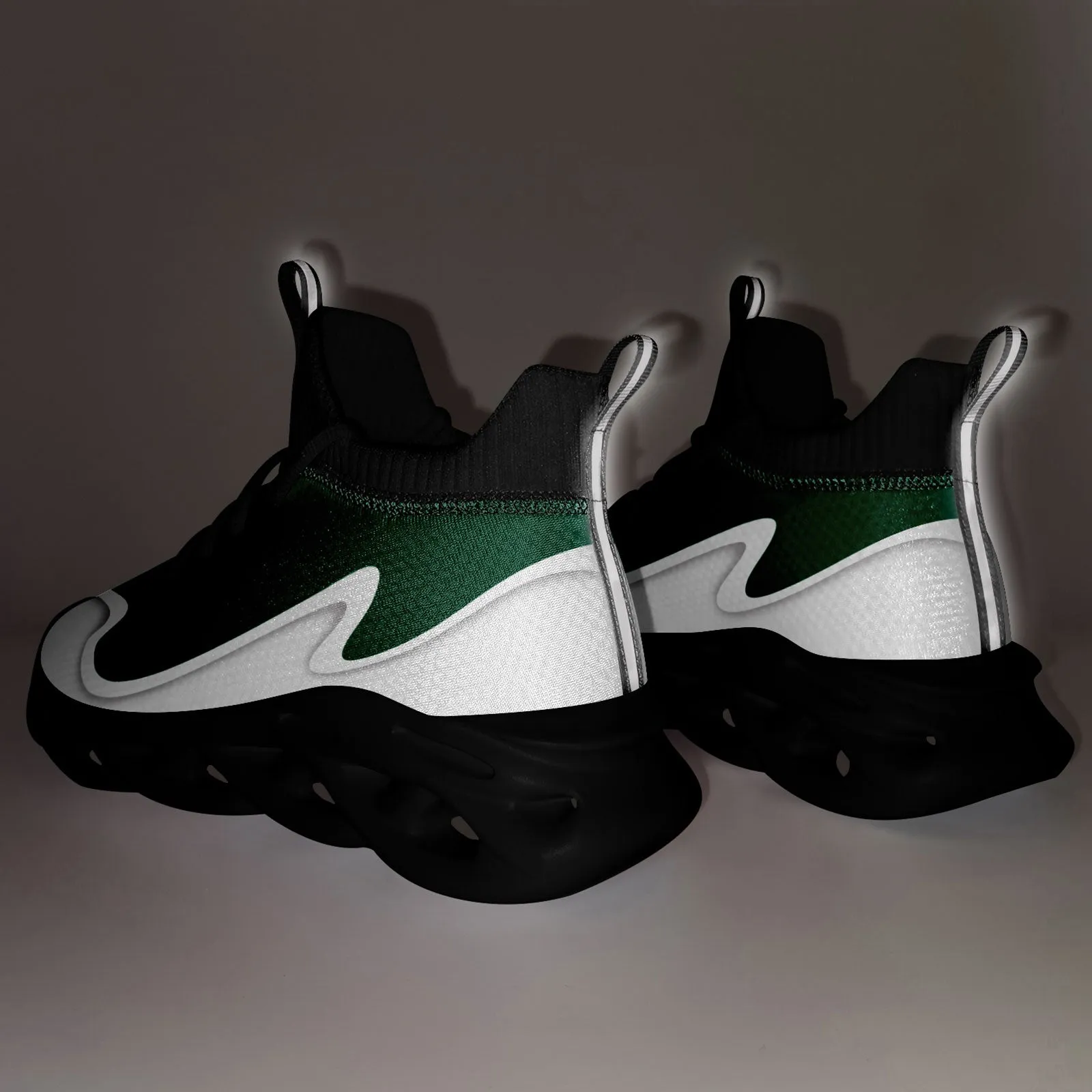 Custom Green White Maxsoul Shoes Personalized Sneaker FN030A-E020011-22
